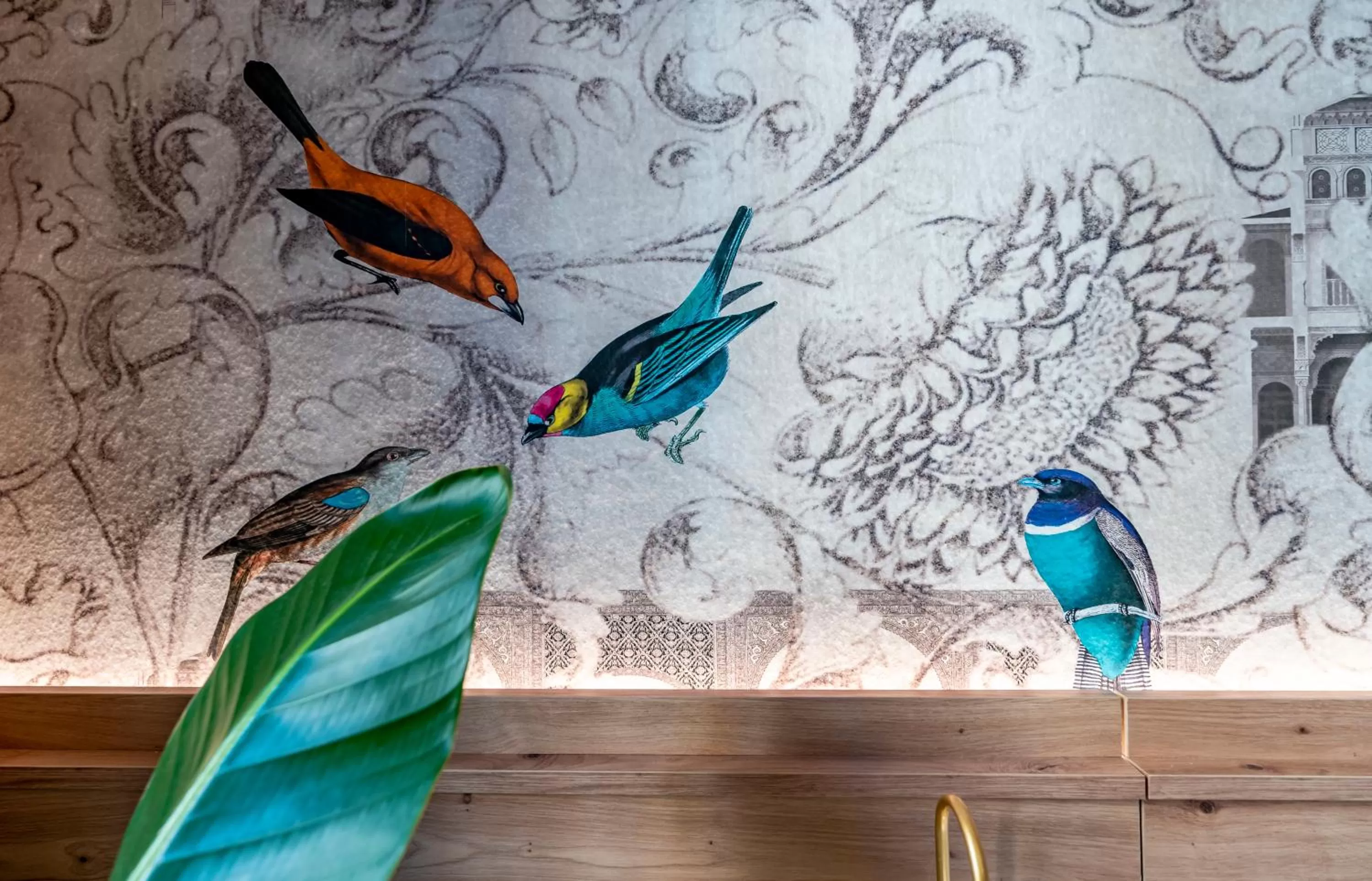 Decorative detail in Terra Artis Guest House