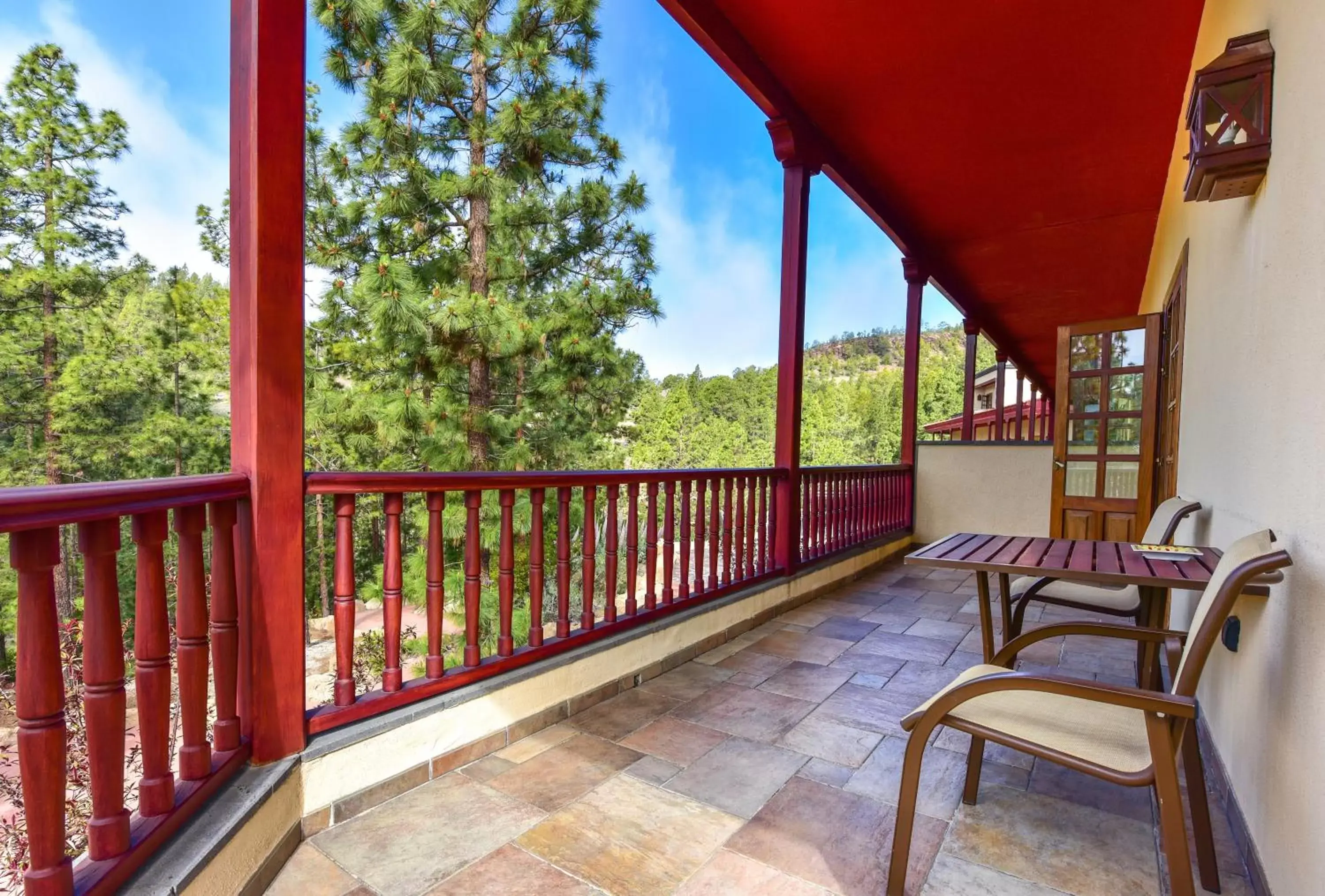 Balcony/Terrace in Hotel Spa Villalba