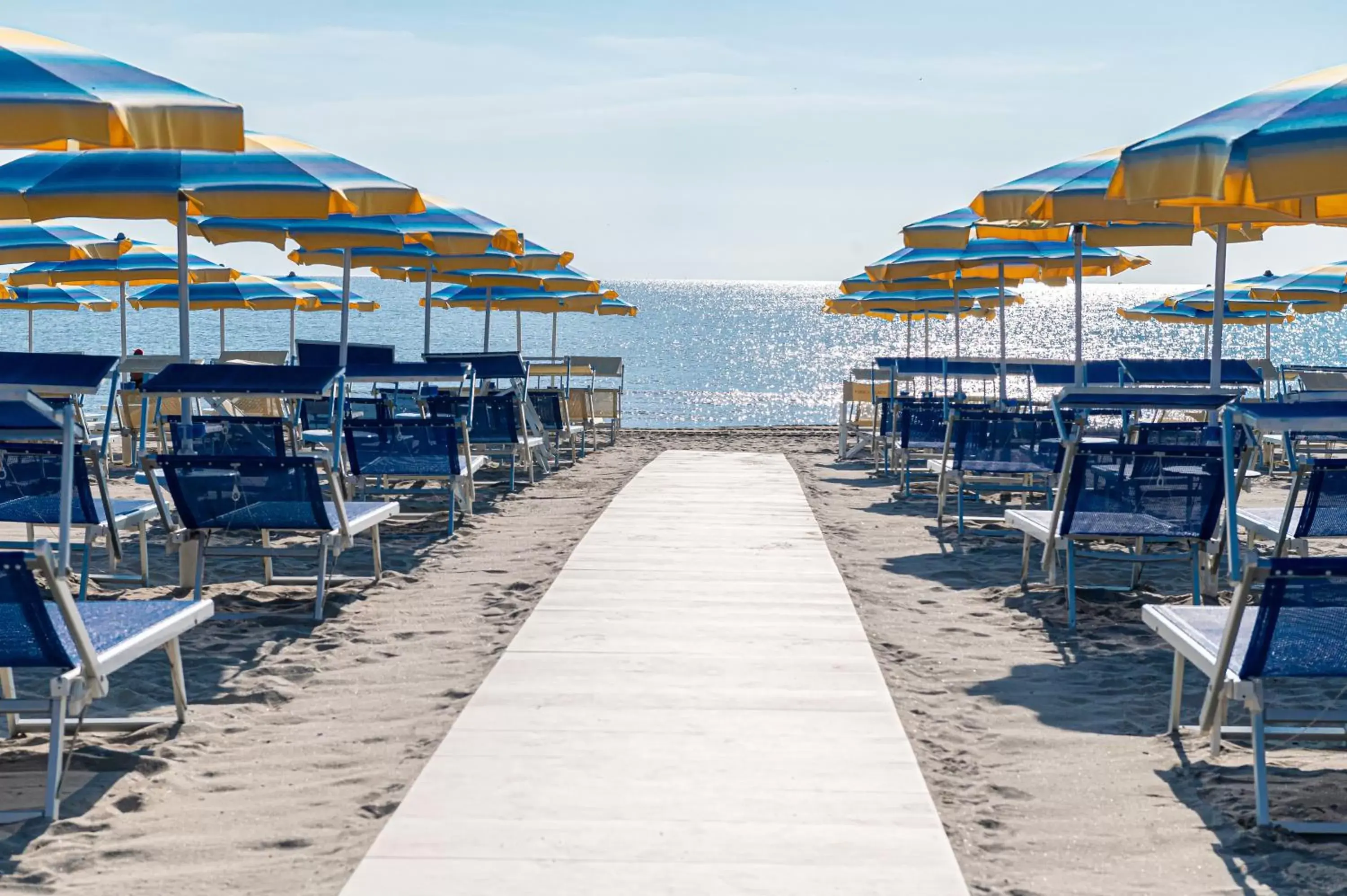 Beach in Hotel Adria