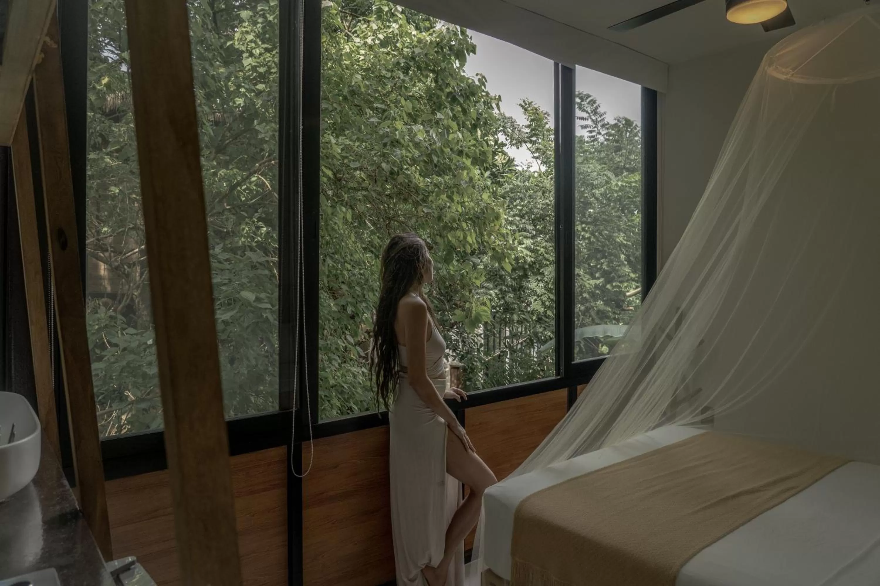 Bed in Casa Selva Sayulita