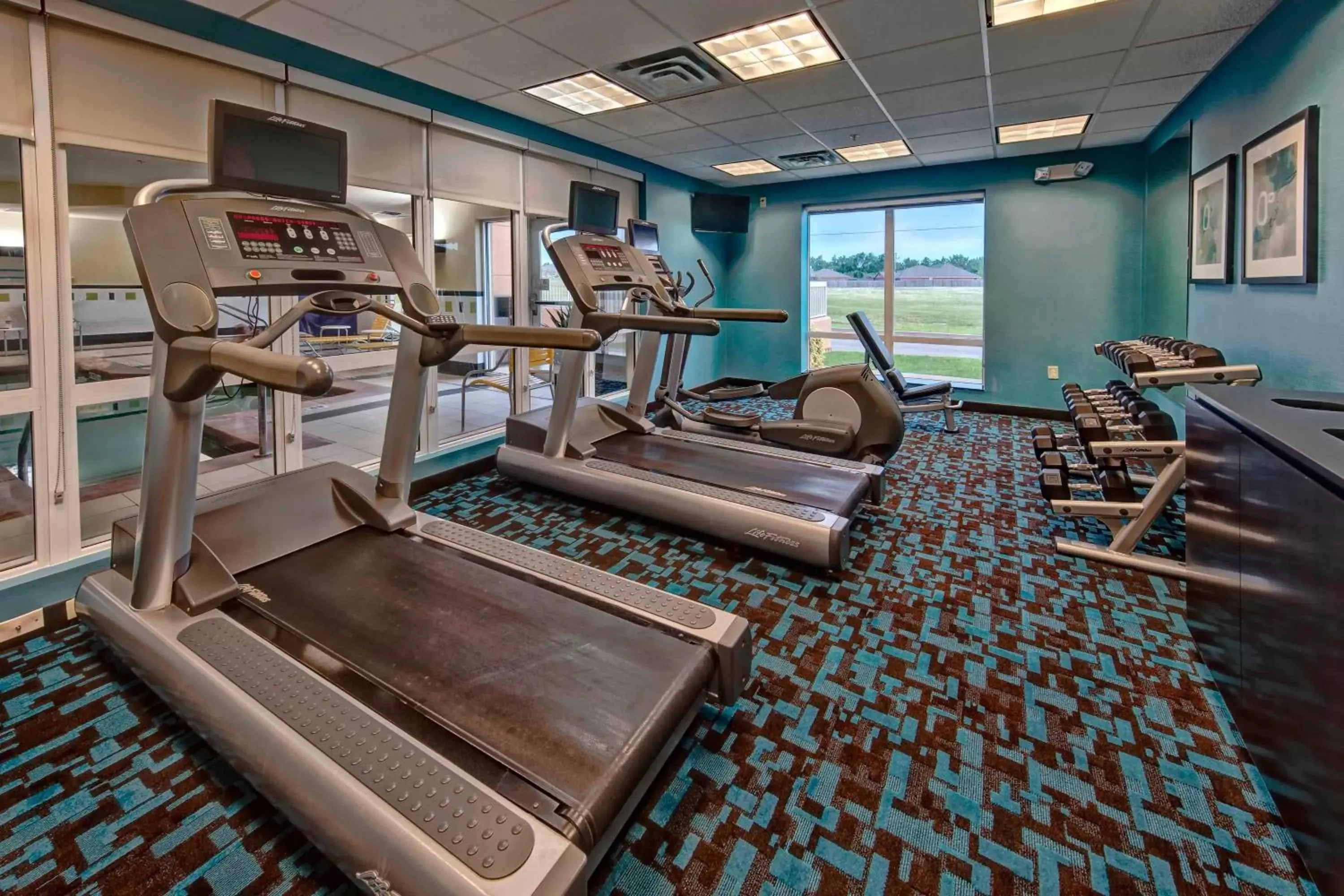 Fitness centre/facilities, Fitness Center/Facilities in Fairfield Inn & Suites by Marriott Oklahoma City NW Expressway/Warr Acres