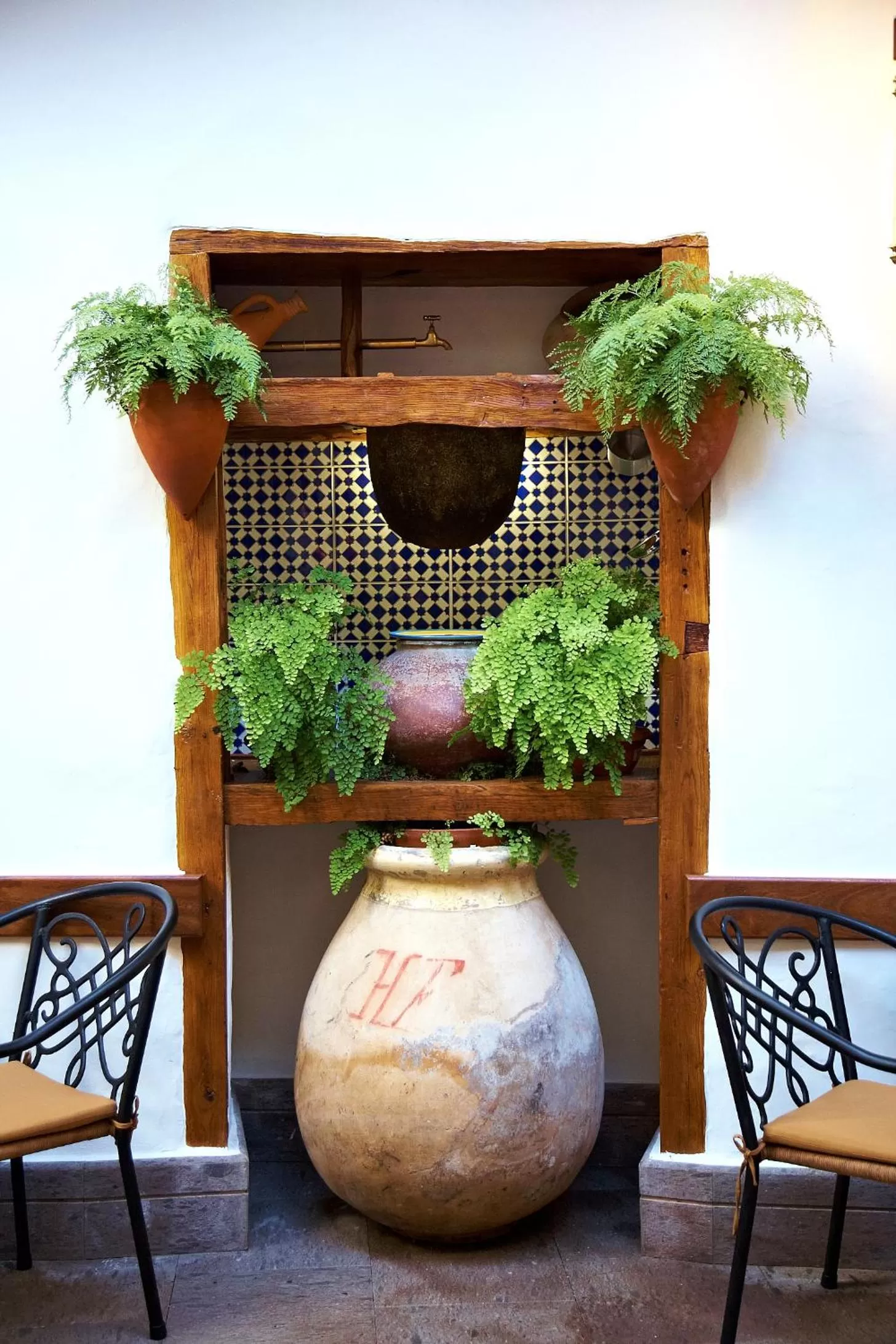 Decorative detail in Hotel Emblemático San Agustin