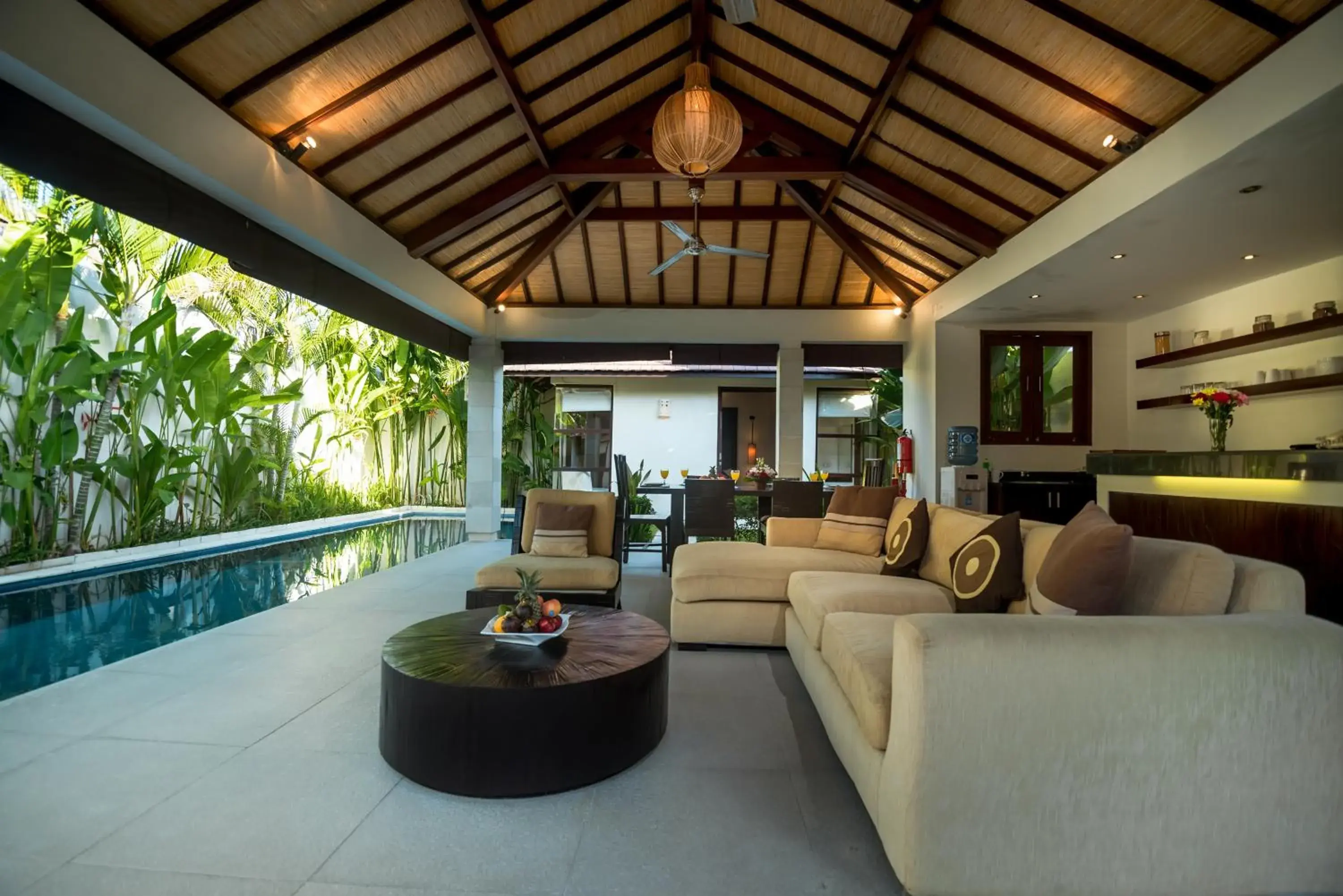 Living room, Seating Area in Arama Riverside Villas