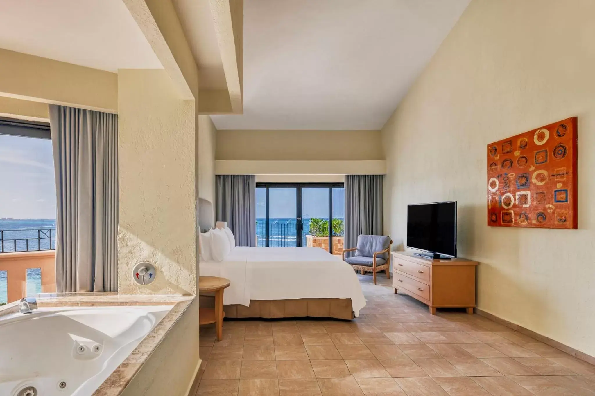 Bedroom in Fiesta Americana Cancun Villas