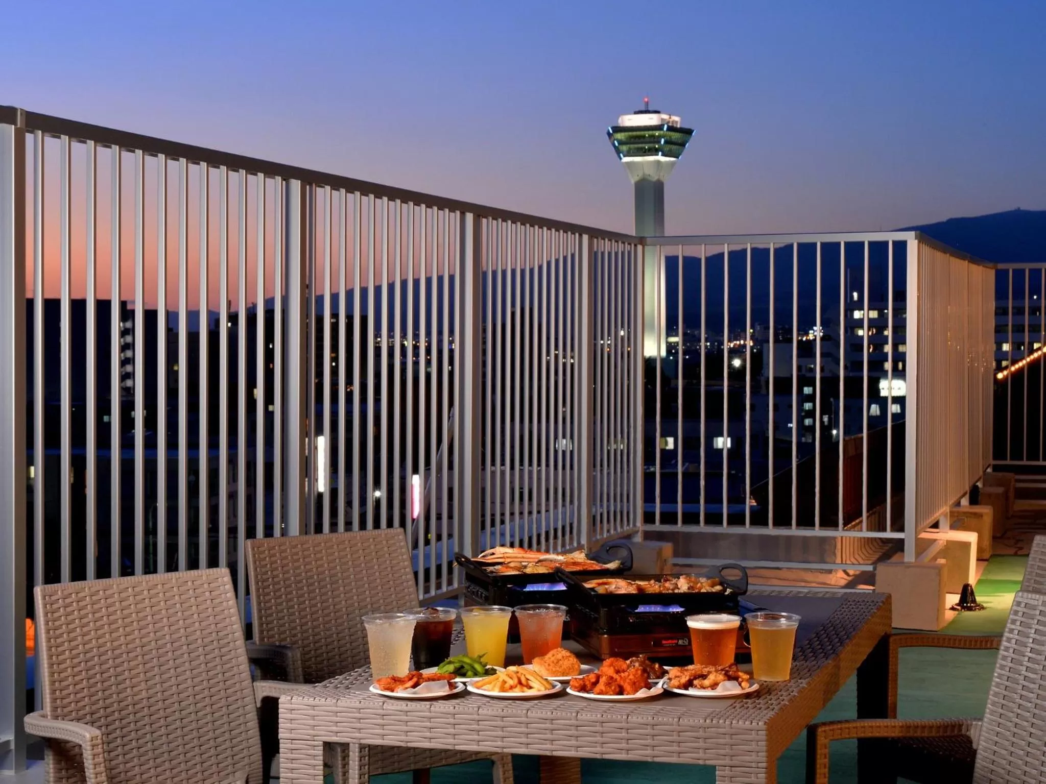 BBQ facilities in LC Goryokaku Hotel