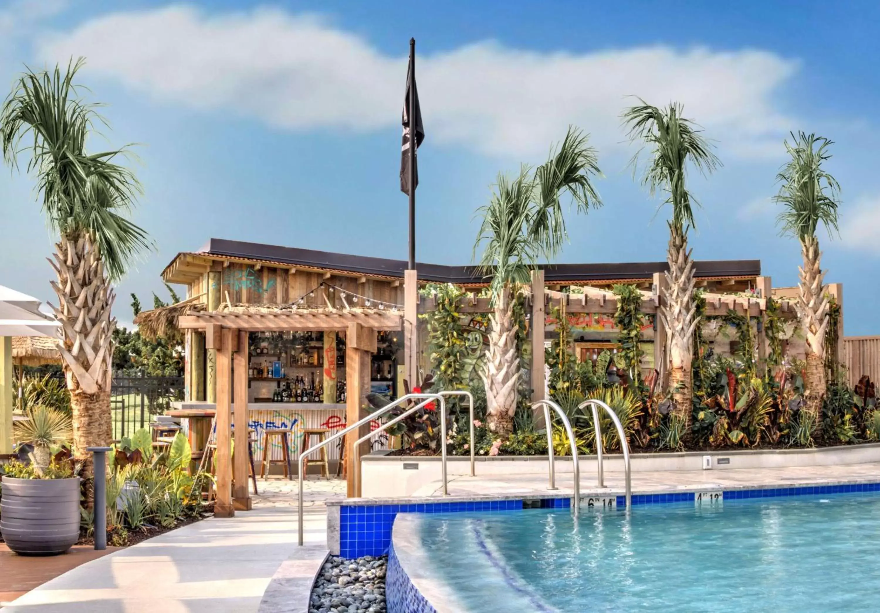 Pool view, Swimming Pool in Embassy Suites By Hilton Virginia Beach Oceanfront Resort