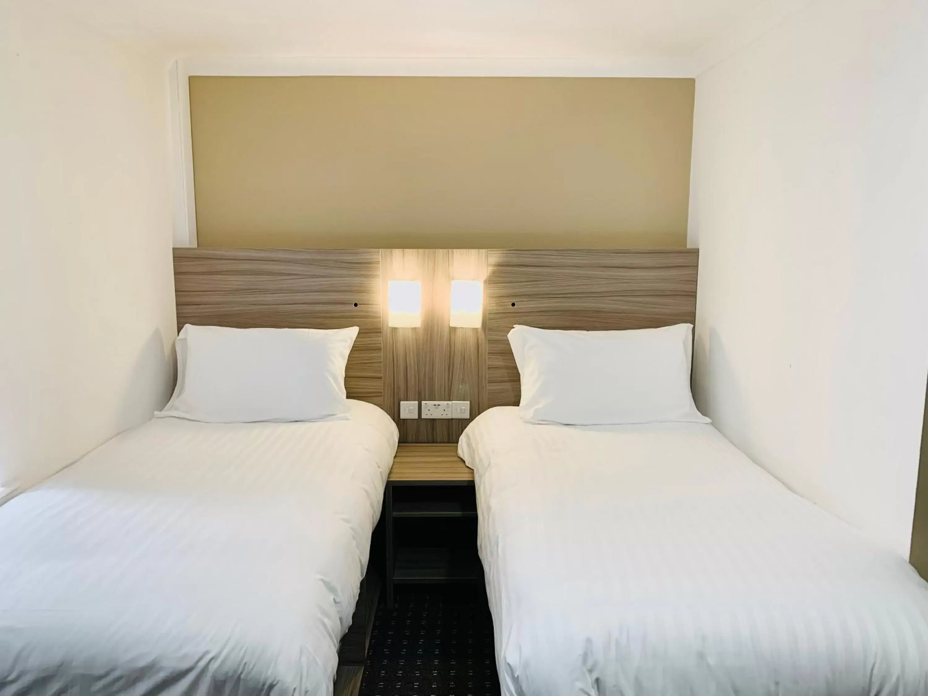 Bed in De Regency Style Hotel