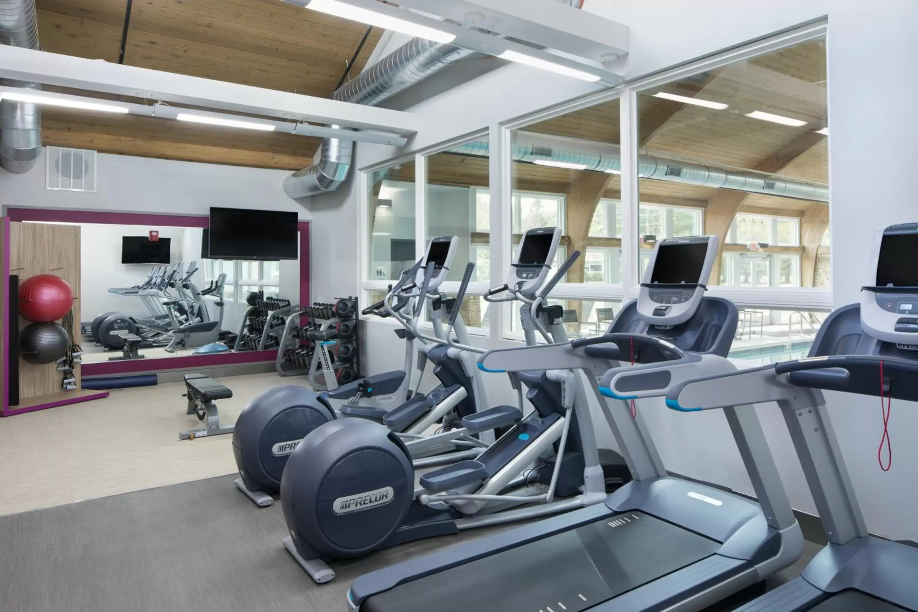 Fitness centre/facilities, Fitness Center/Facilities in Crowne Plaza Chicago SW - Burr Ridge, an IHG Hotel