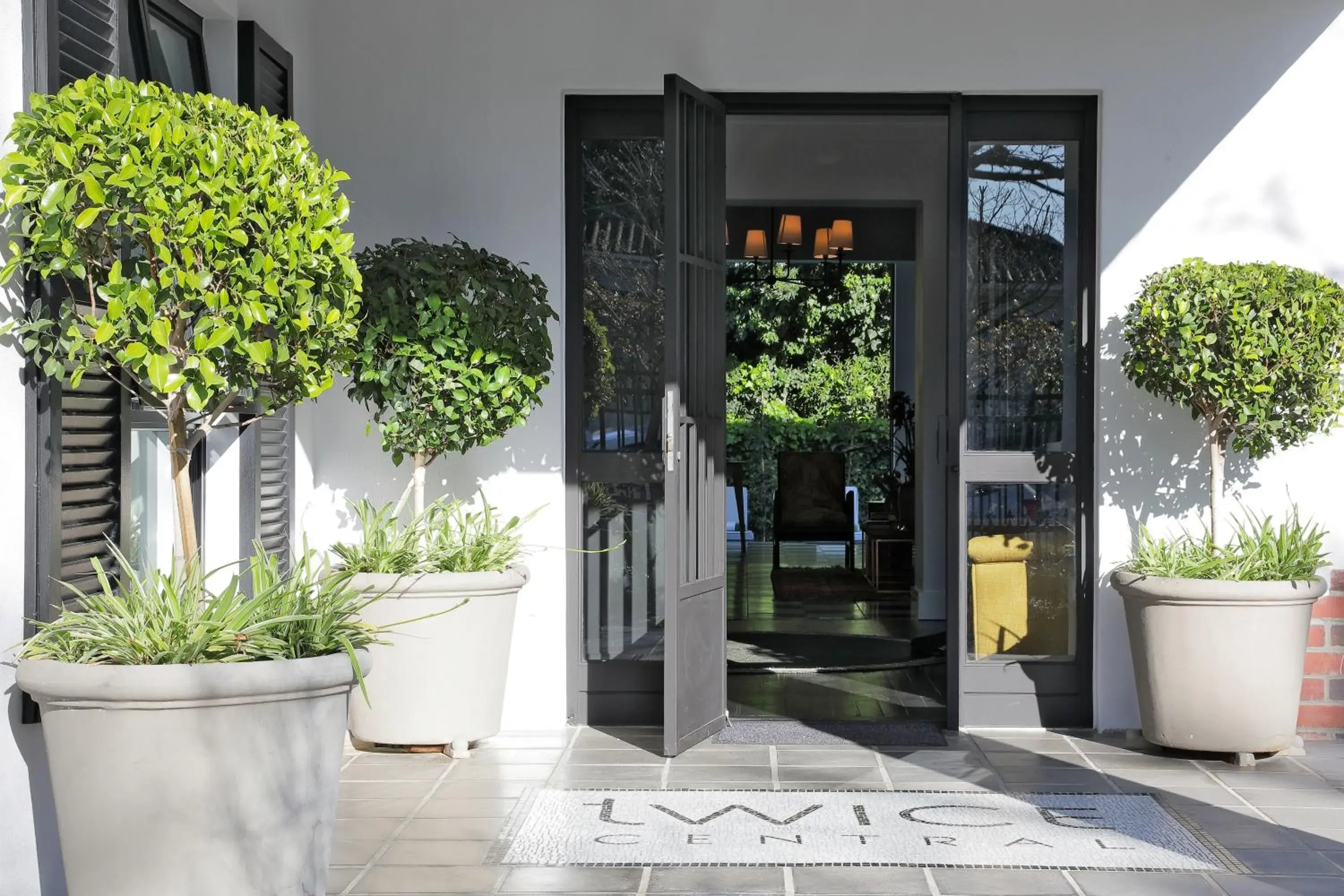 Facade/entrance in Twice Central Guest House