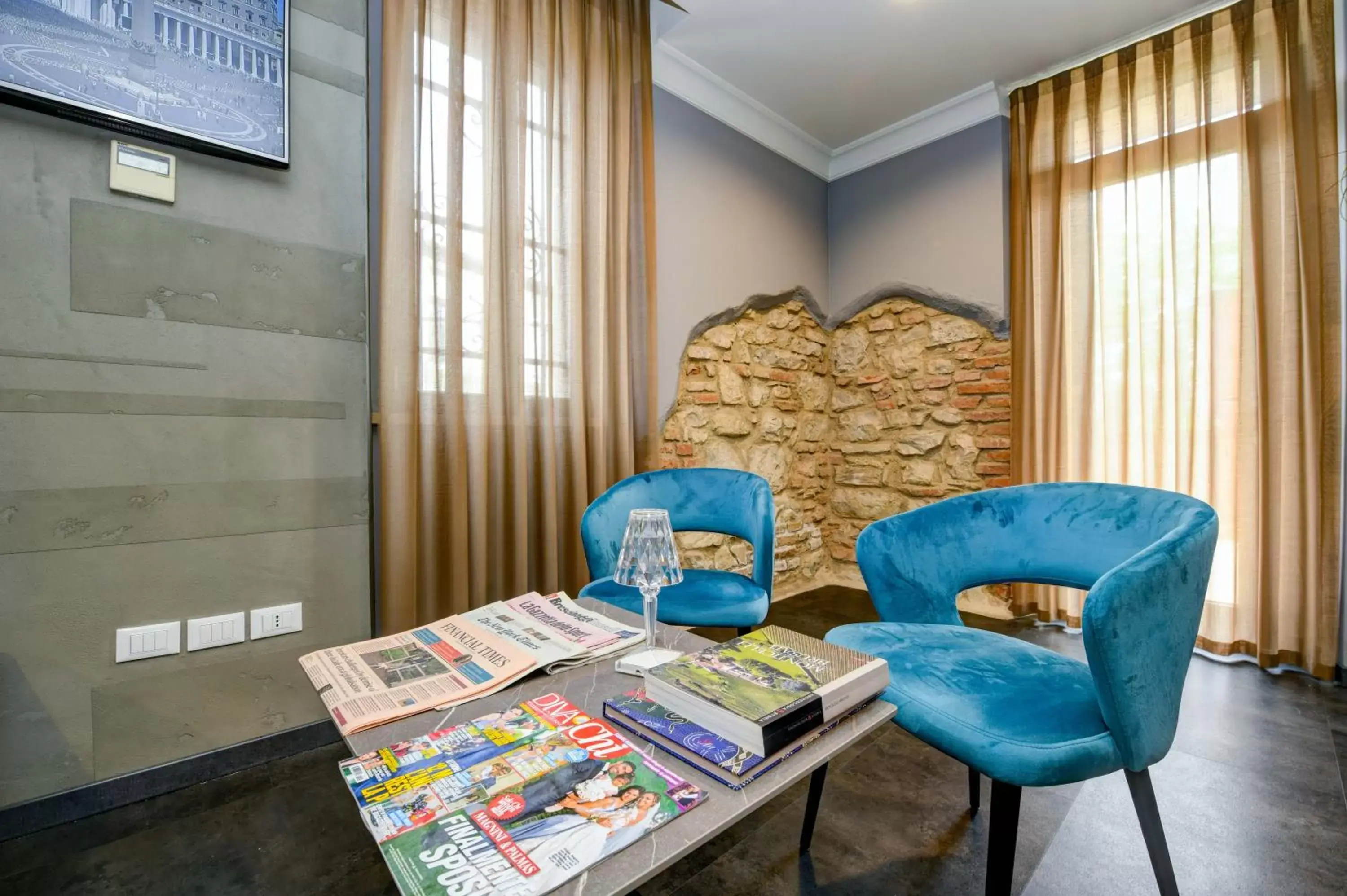 Lobby or reception, Seating Area in Albergo Locanda Primavera