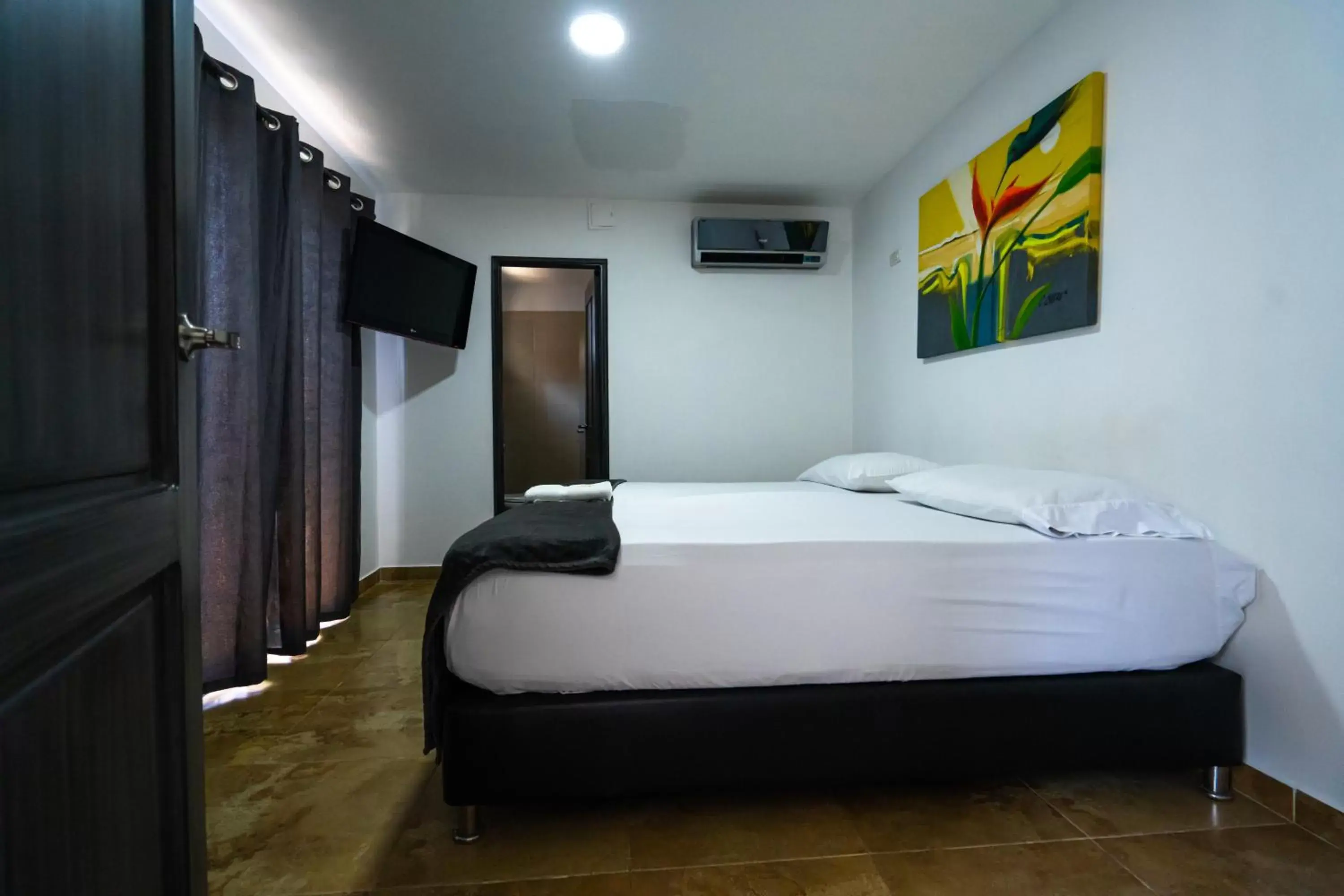 Bed in Hotel Tayromar