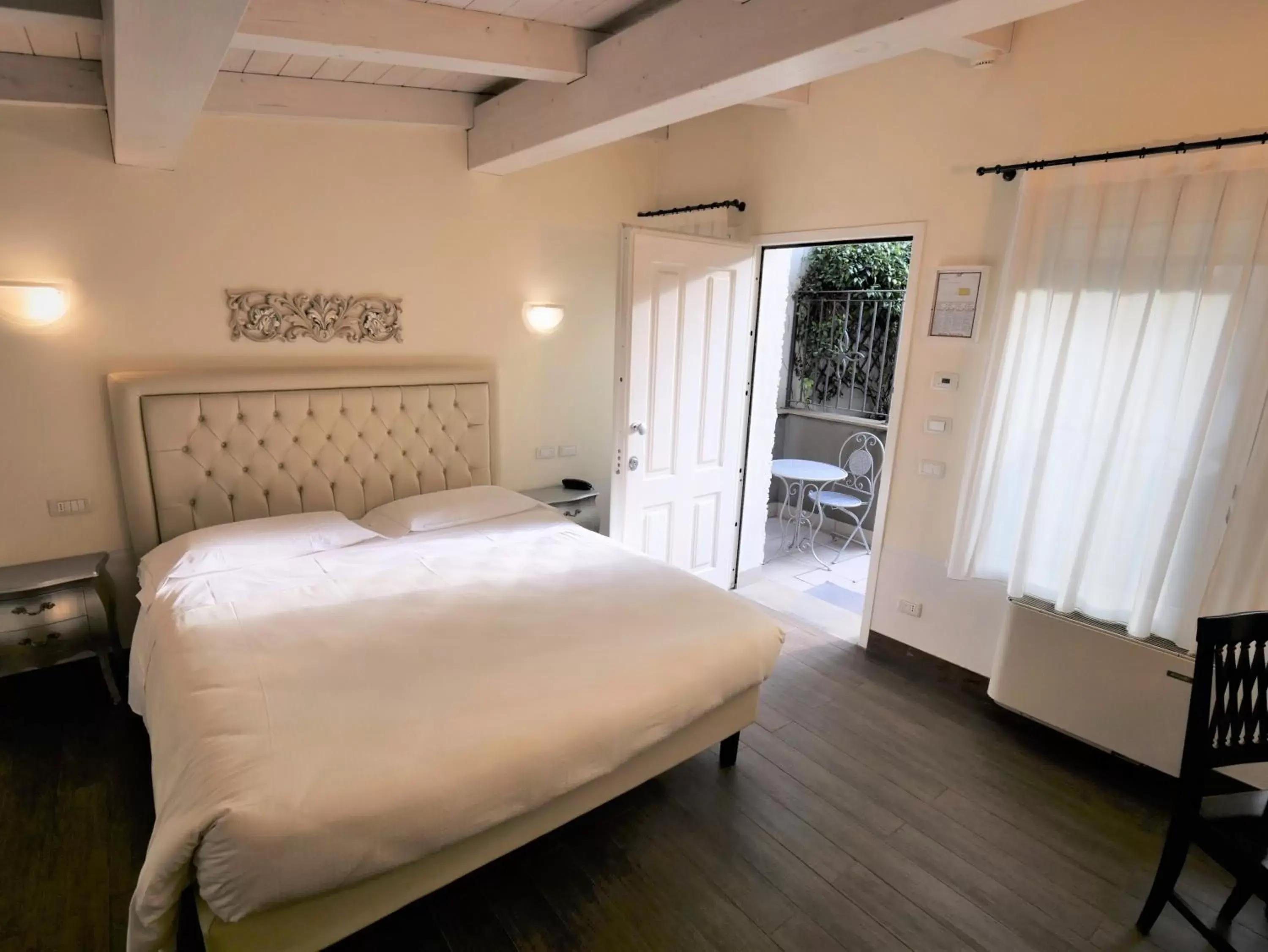 Bed in Hotel Patavium