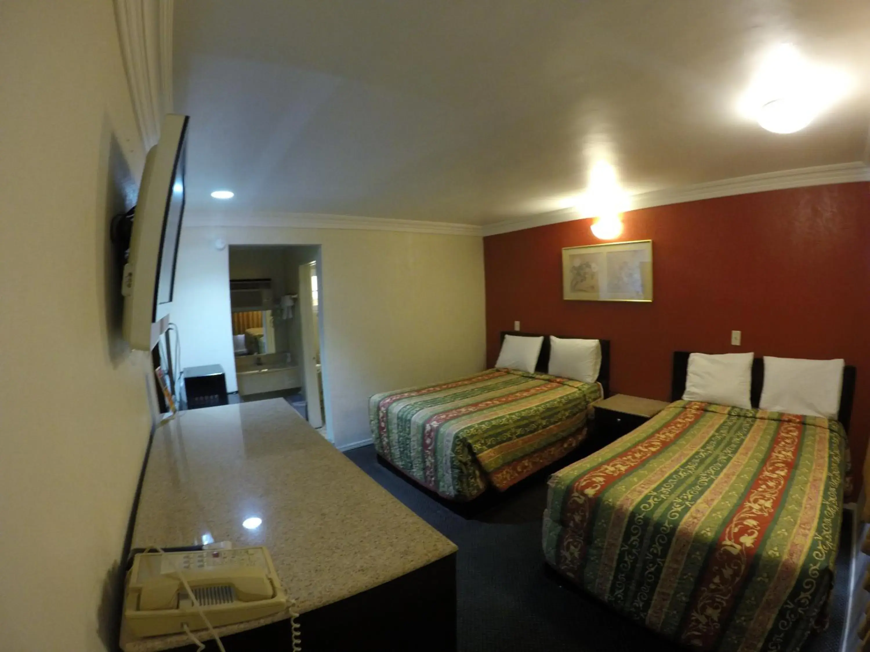 Bed in Calico Motel