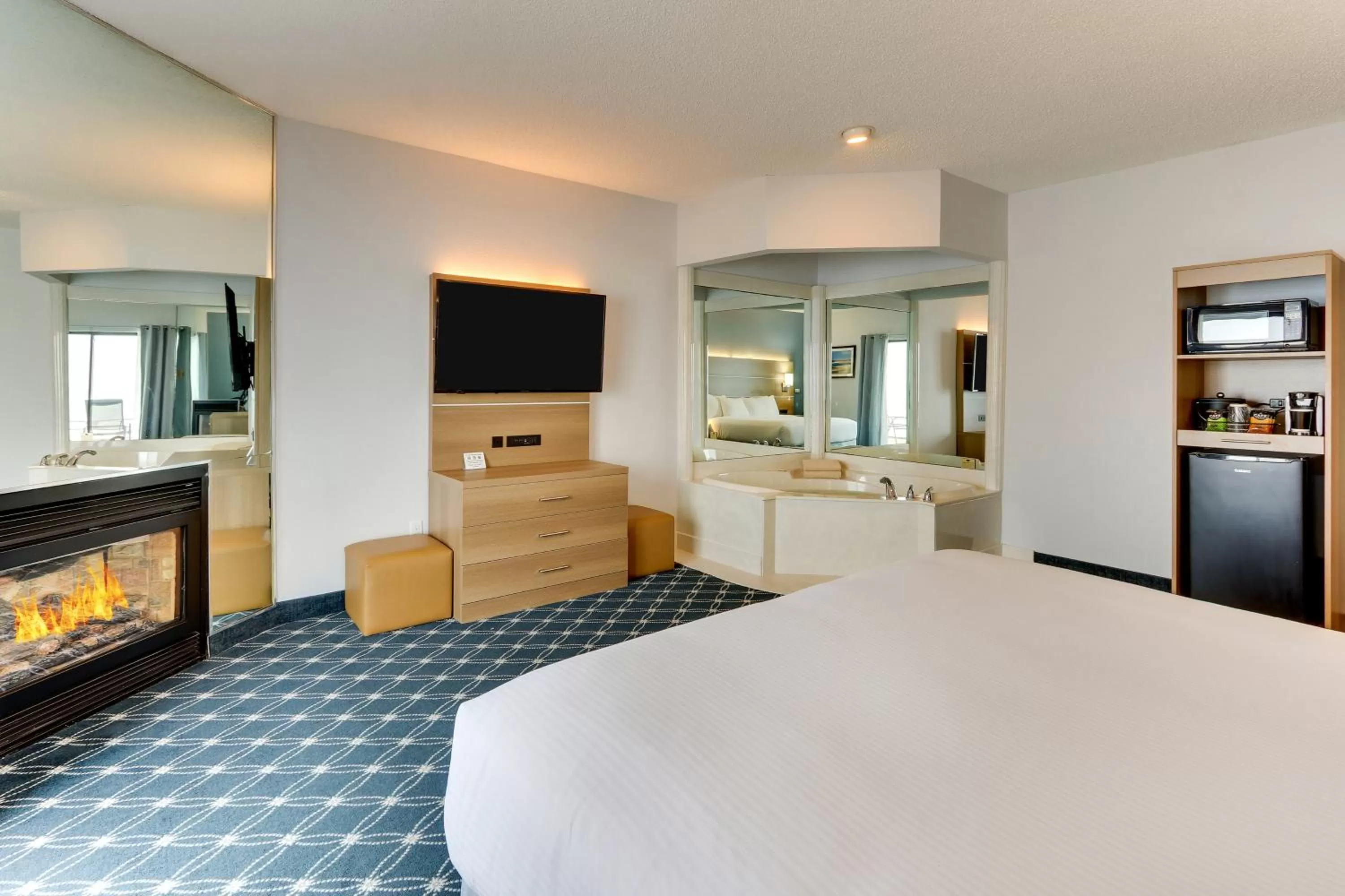 Bed in Parkshore Resort