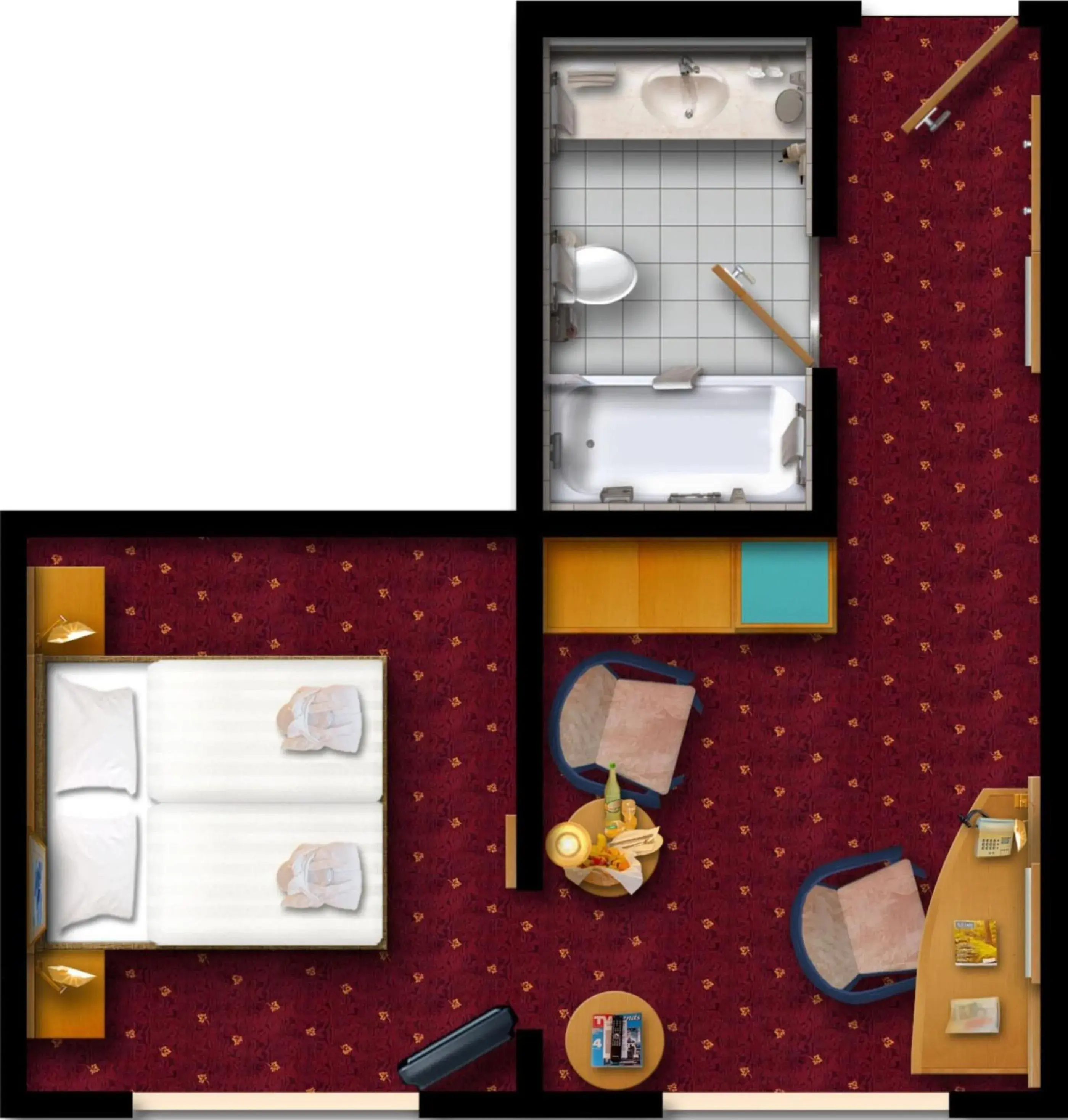 Floor plan in Ringberg Hotel