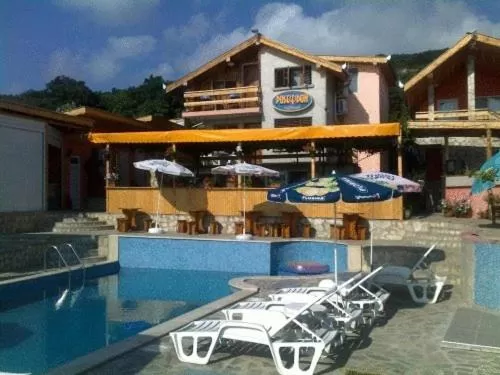 Decorative detail in Hotel Poseidon