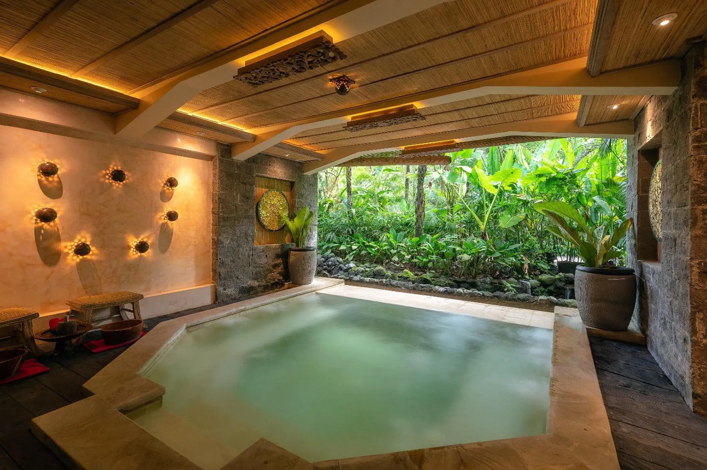 Sauna, Swimming Pool in The Udaya Resorts and Spa