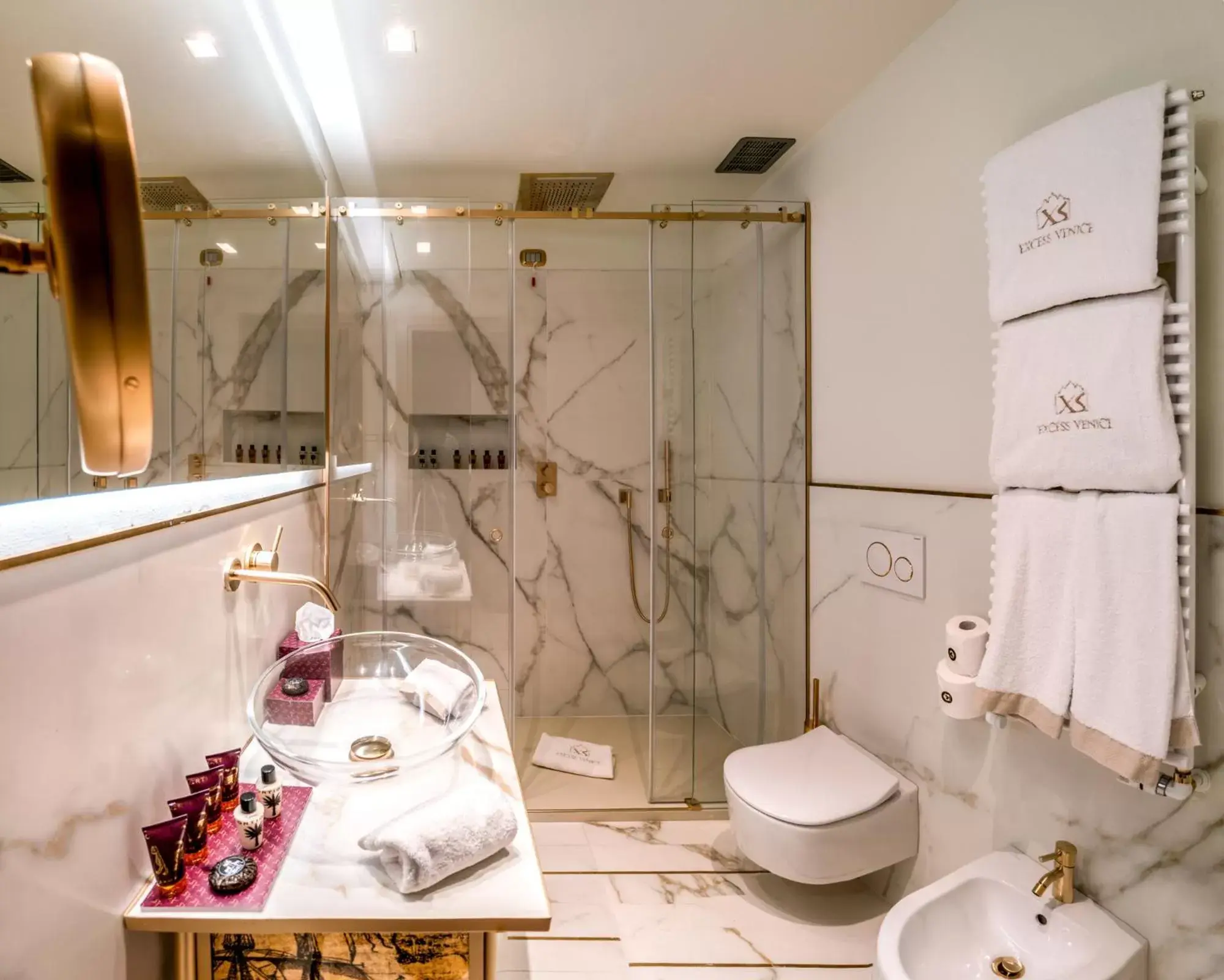 Shower, Bathroom in Excess Venice Boutique Hotel & Private Spa - Adults Only