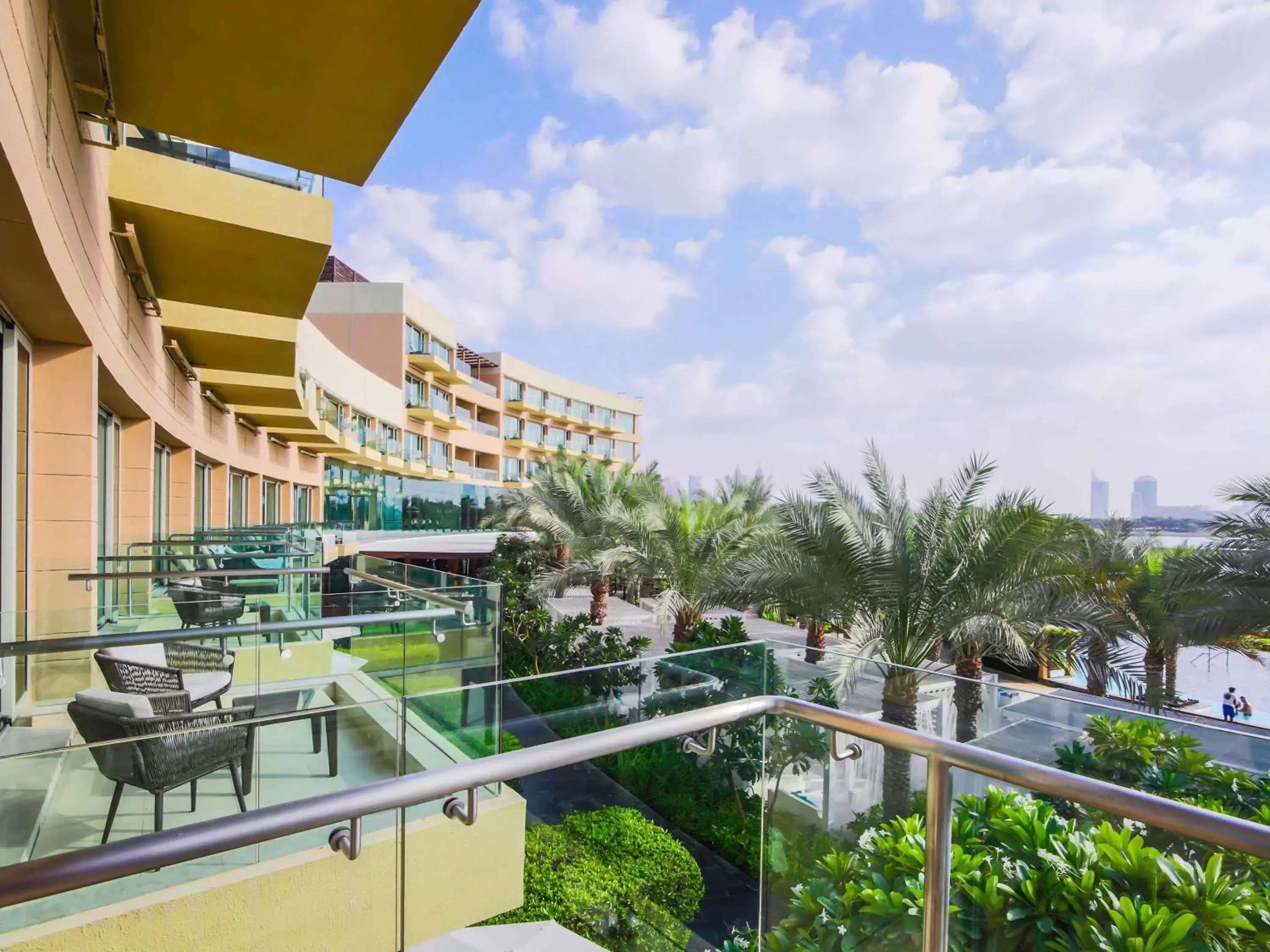 Bedroom, Balcony/Terrace in Rixos The Palm Hotel & Suites - Ultra All Inclusive