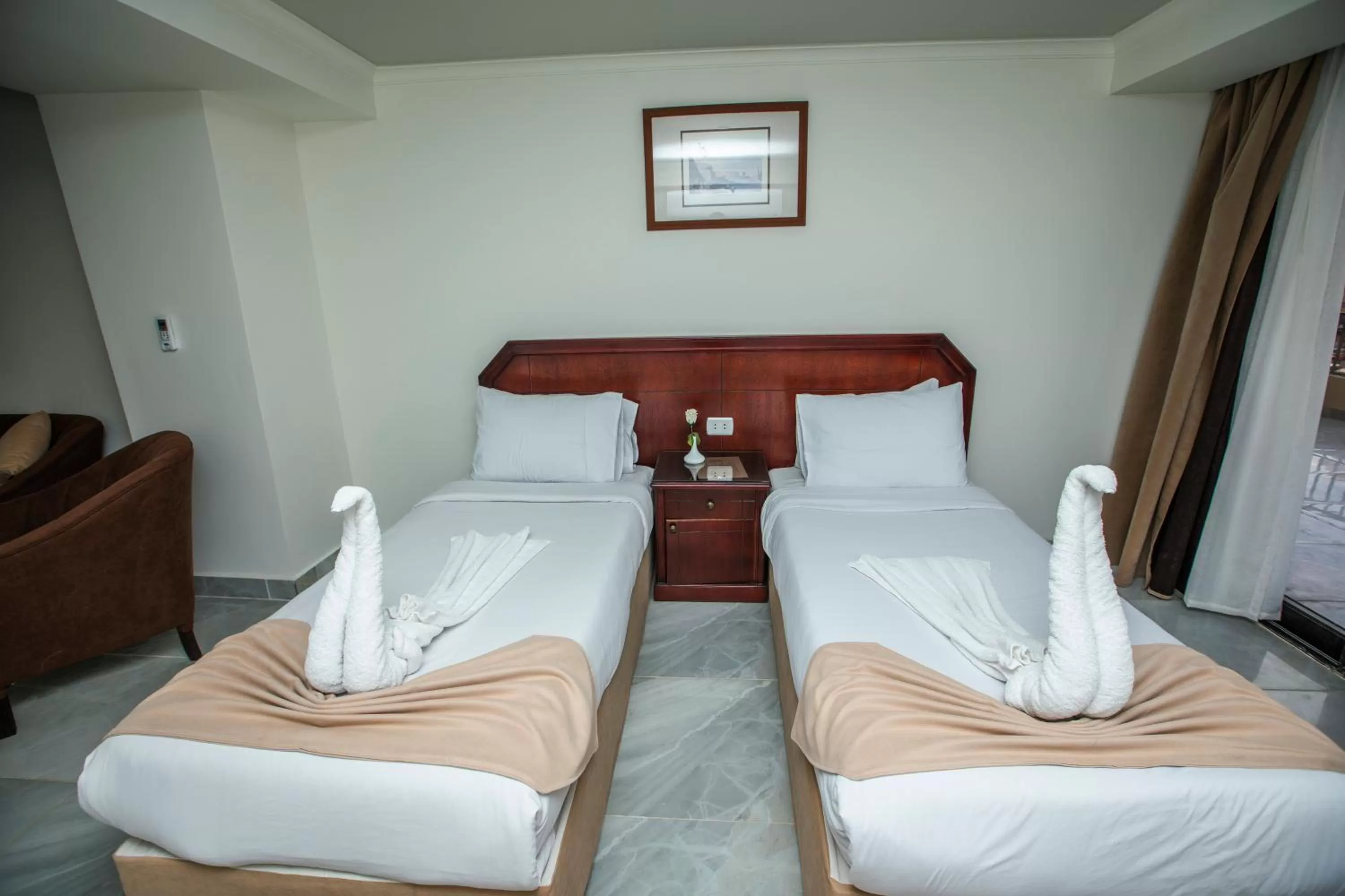 Bedroom, Bed in AIFU Hotel El Montazah Alexandria