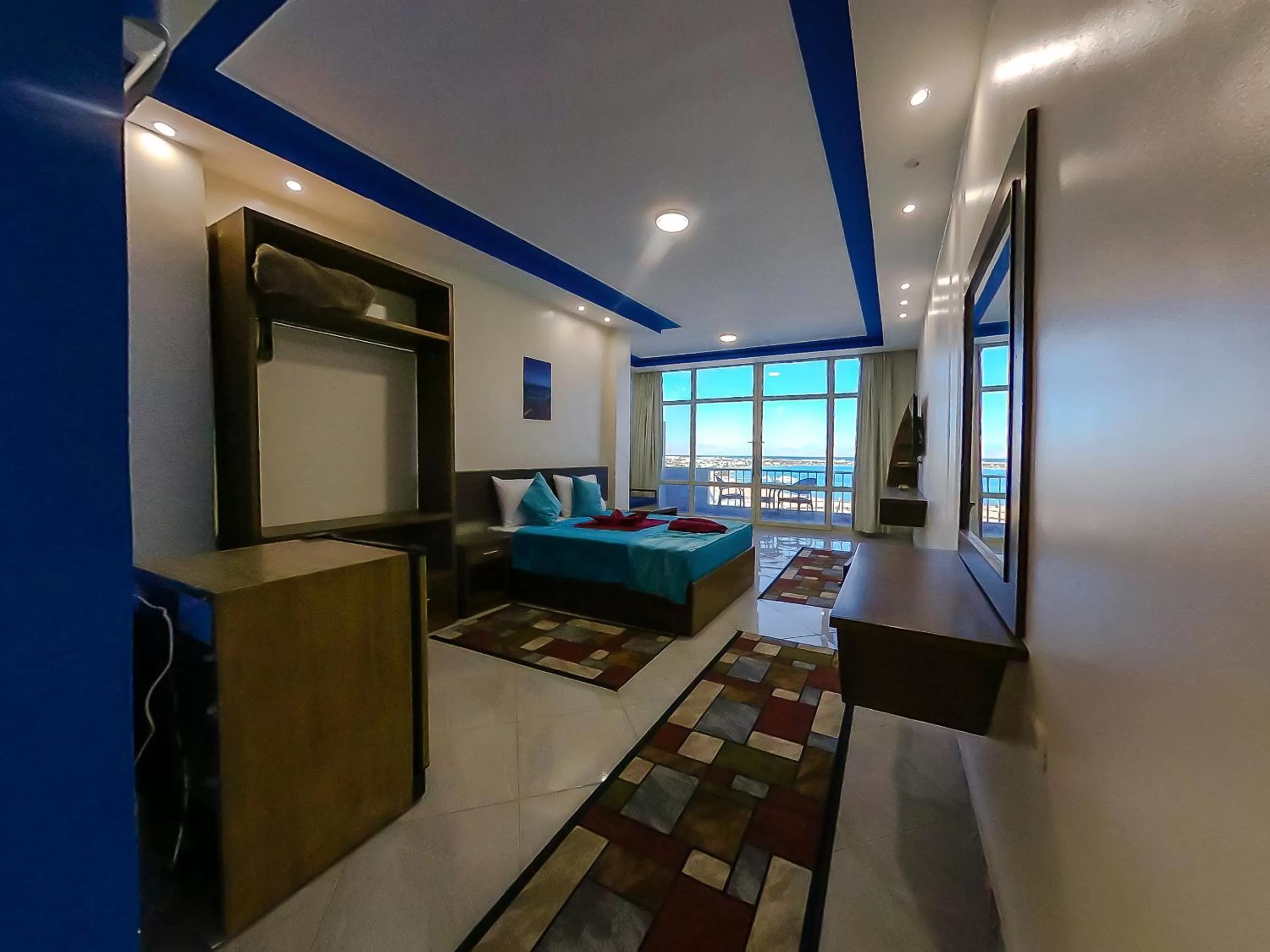 Bed in Seaview Panorama Boatel