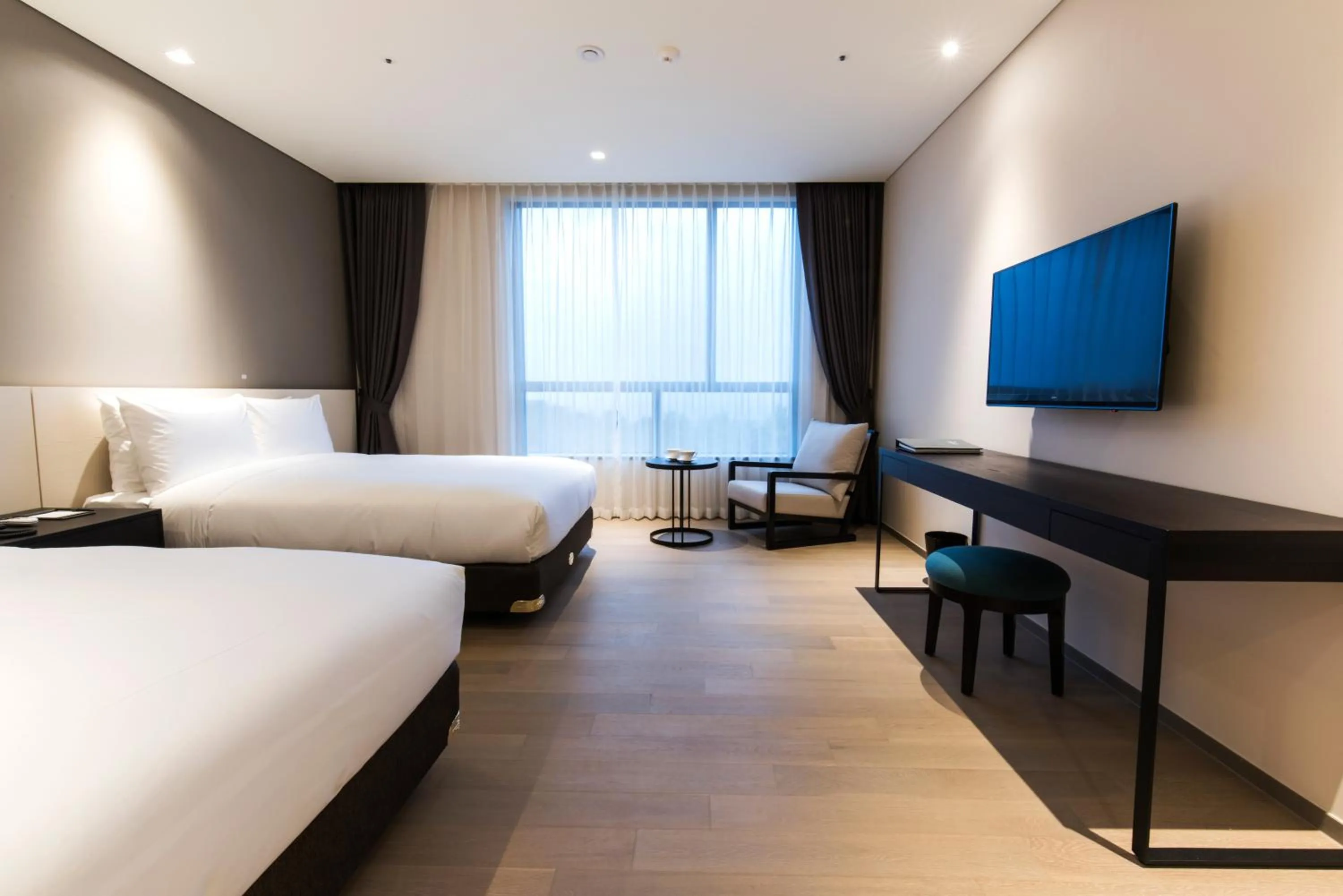 Bedroom, Bed in Hotel Nanta Jeju