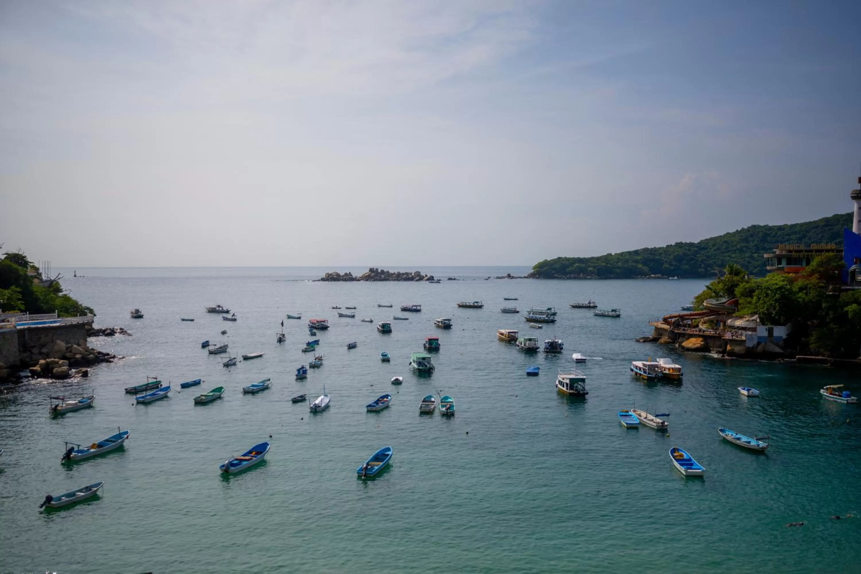 Natural landscape in Acamar Beach Resort