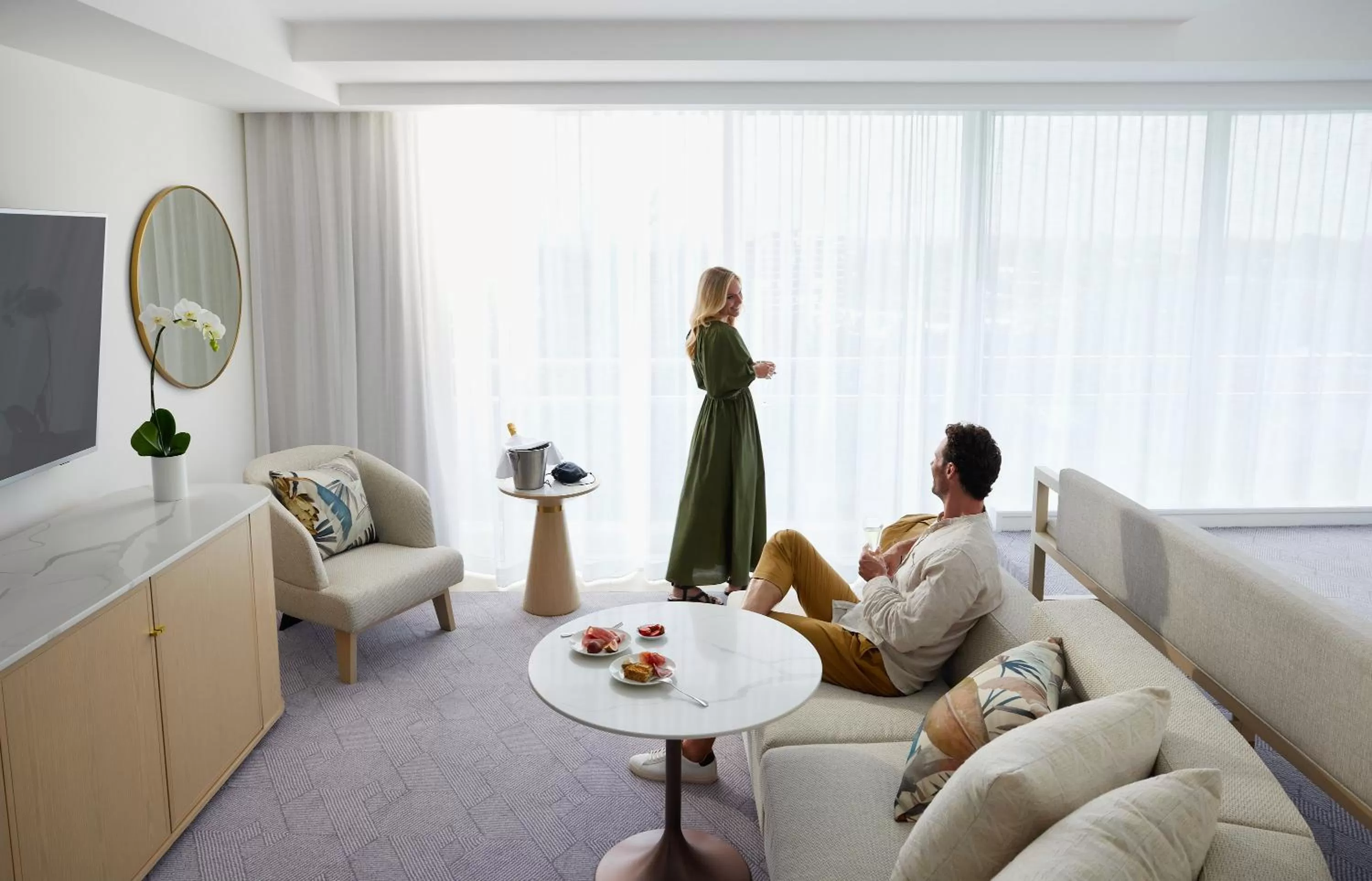 Living room in RACV Royal Pines Resort Gold Coast