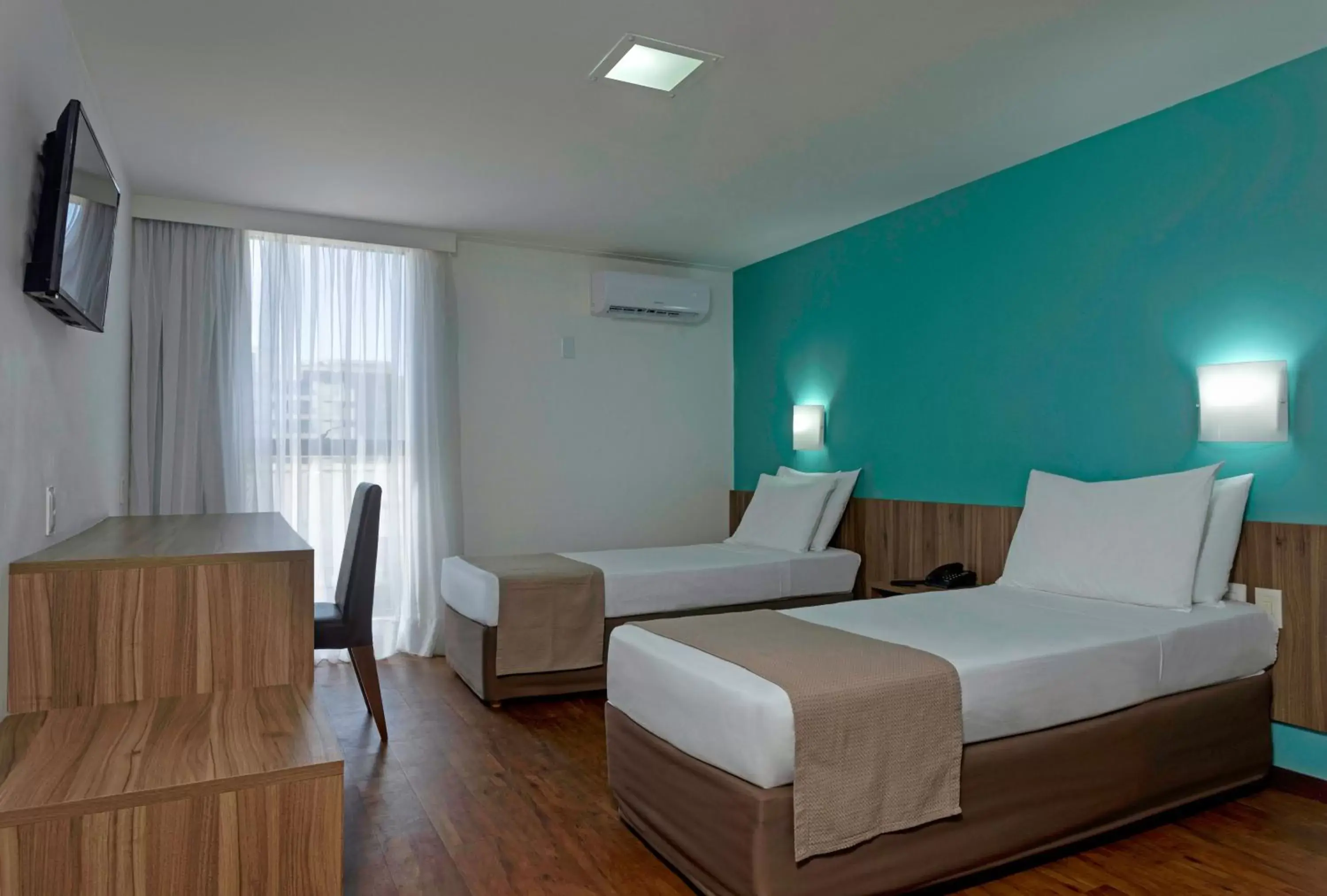 Bedroom, Bed in Marinas Maceió Hotel