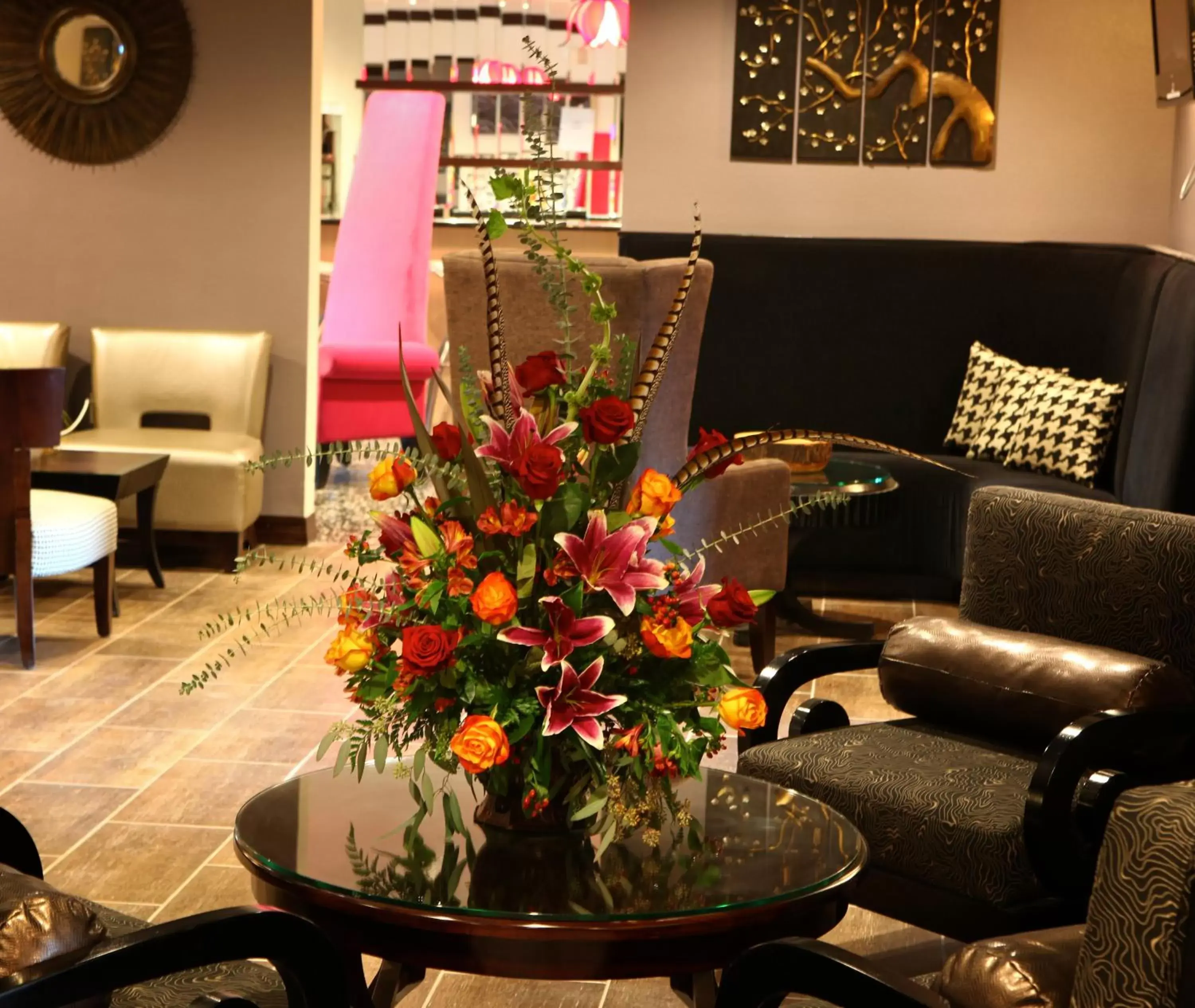 Lobby or reception, Seating Area in Hawthorn Suites by Wyndham Lubbock