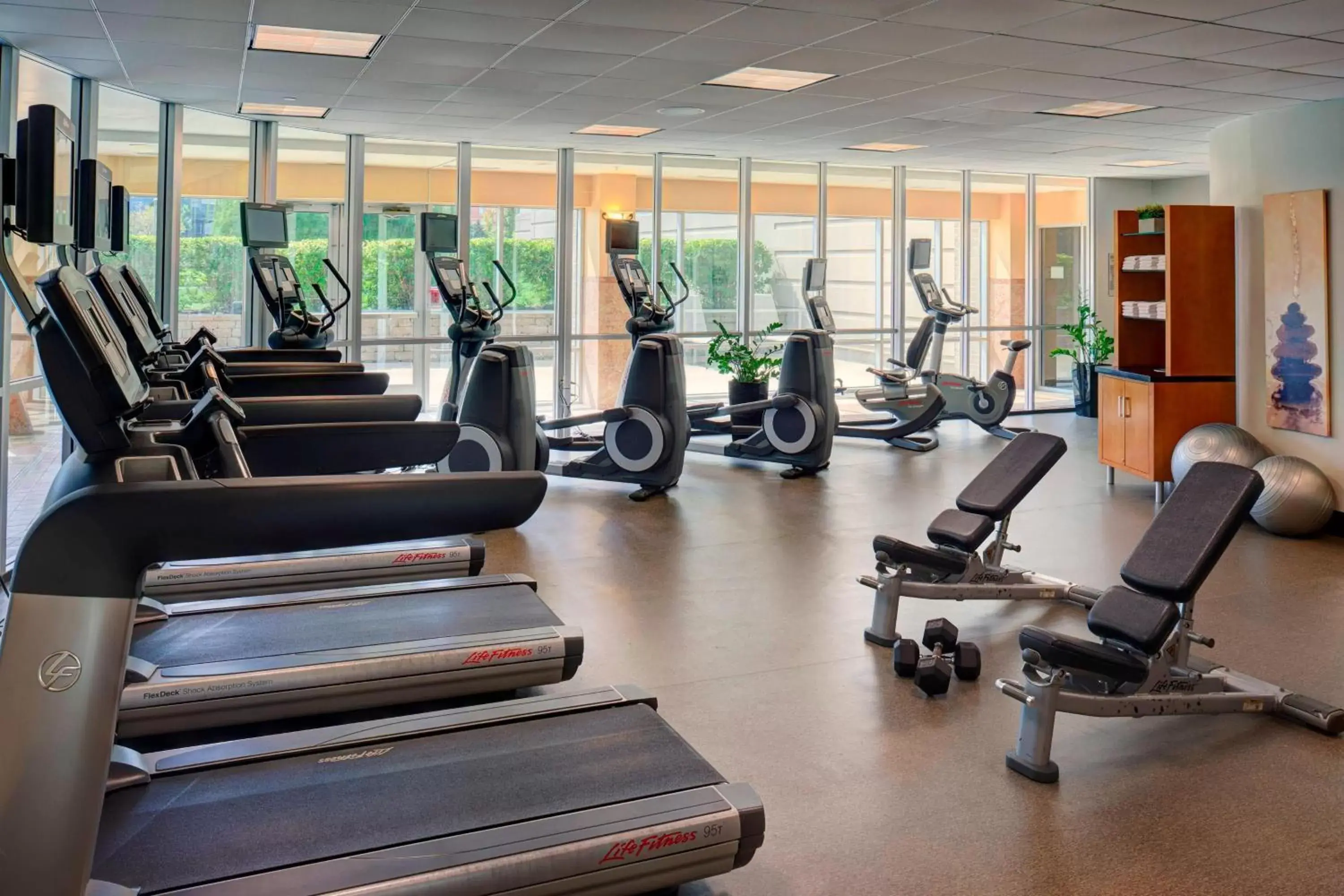 Fitness centre/facilities, Fitness Center/Facilities in Chicago Marriott Southwest at Burr Ridge