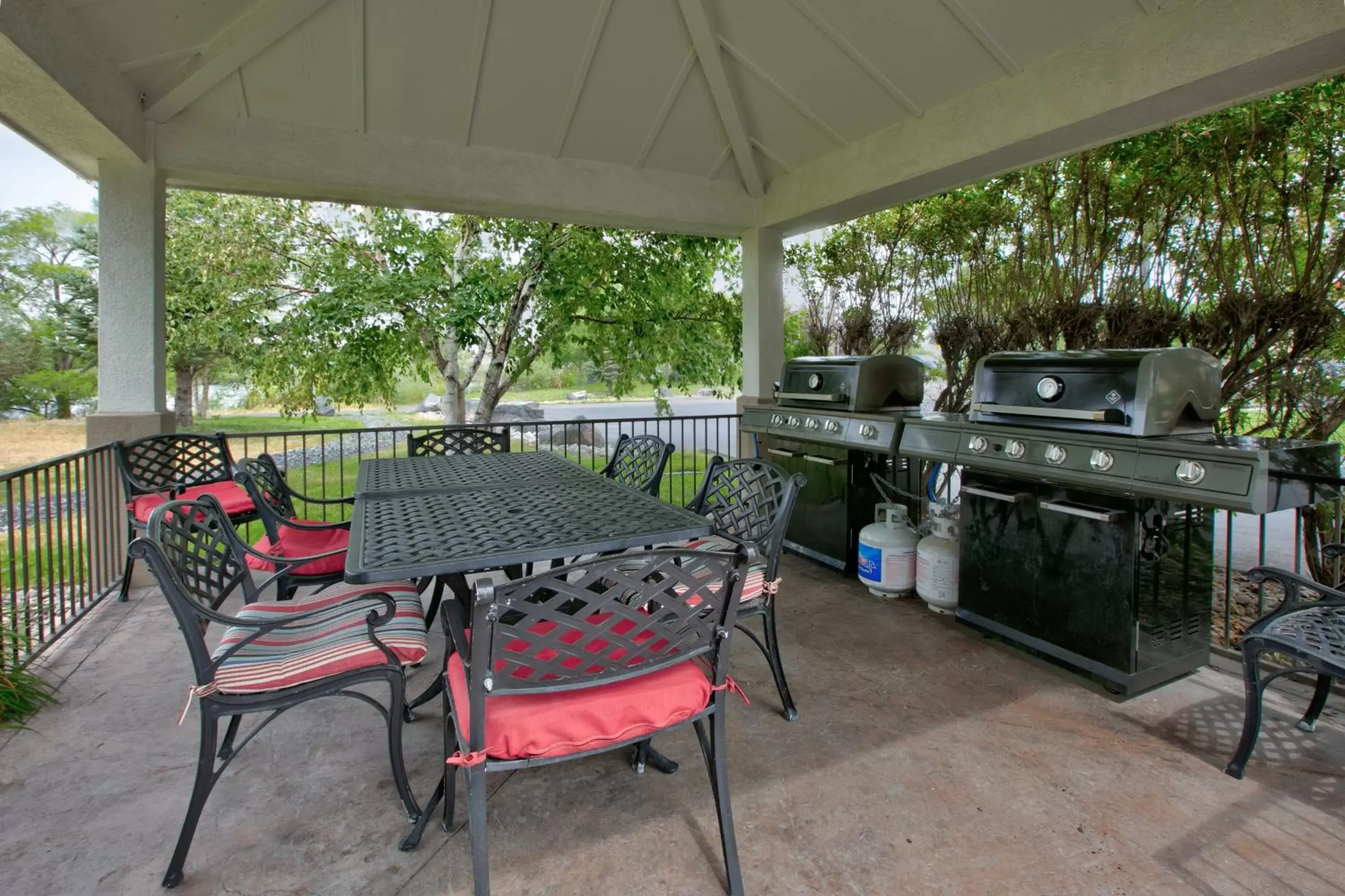 Decorative detail, BBQ Facilities in Candlewood Suites Idaho Falls, an IHG Hotel