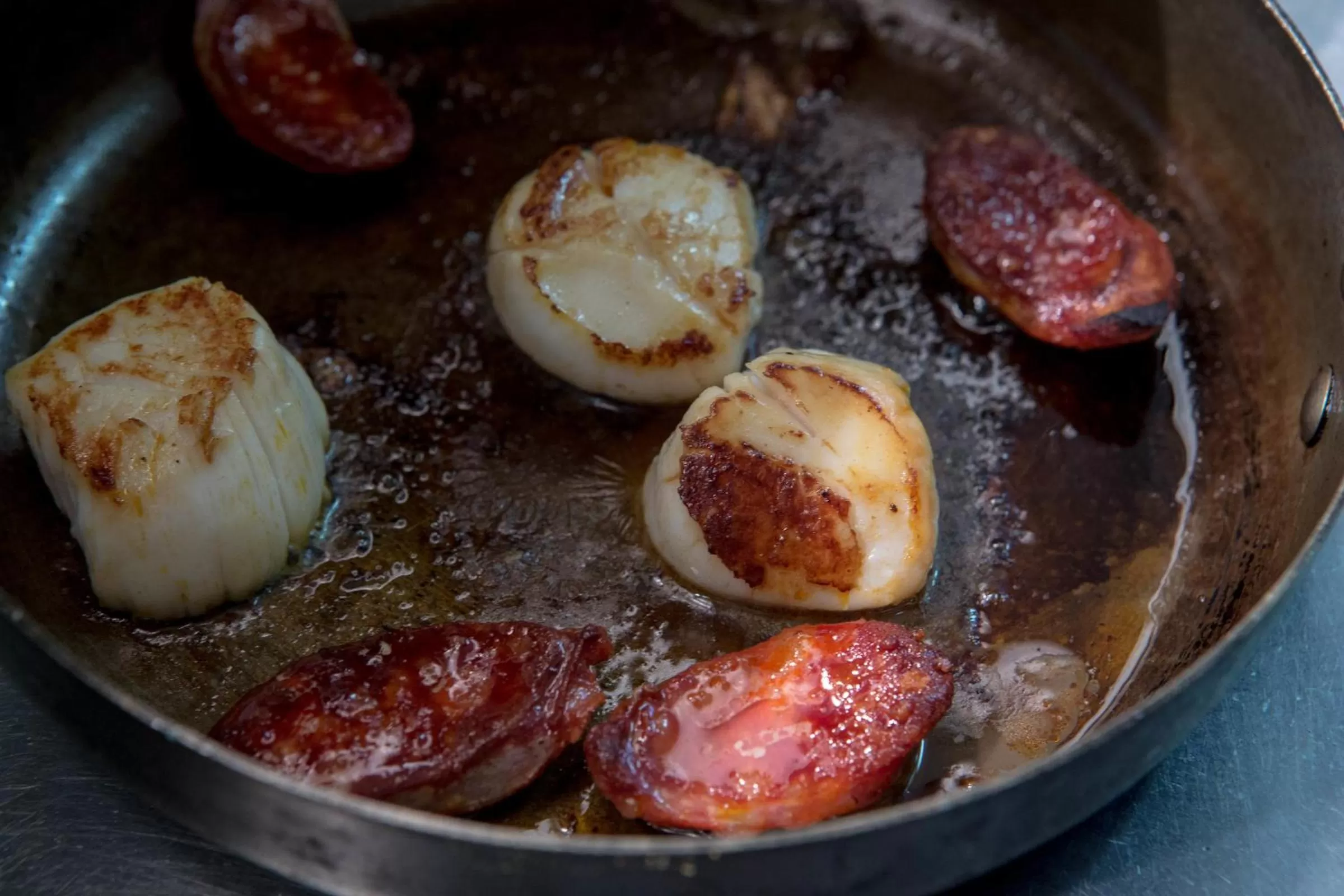 Food close-up in The Ship Inn