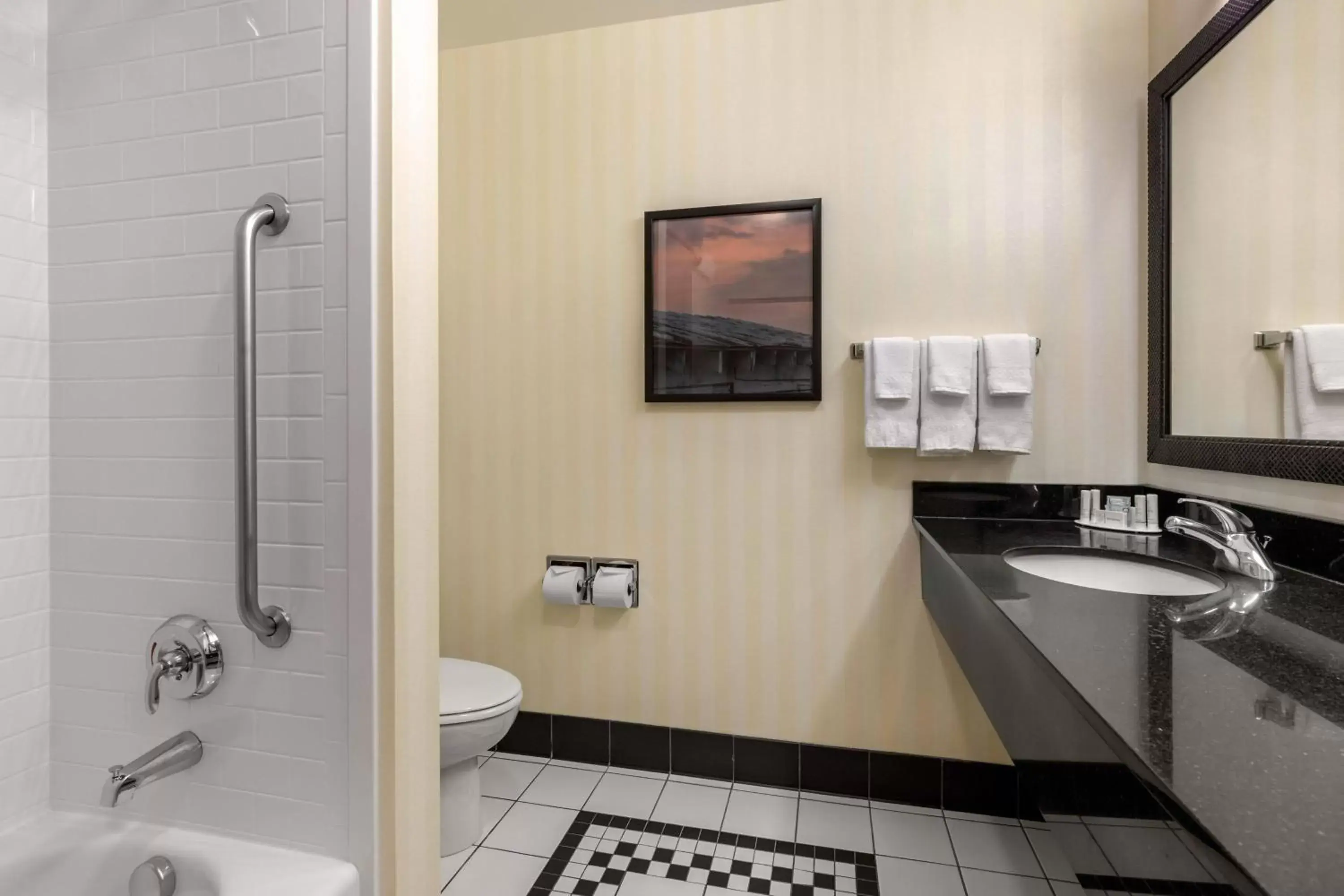 Bathroom in Fairfield Inn & Suites by Marriott Rockford