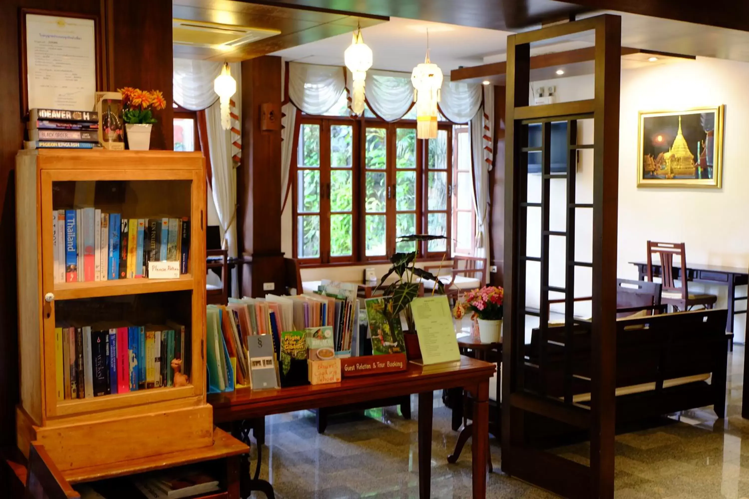 Other, Library in Rainforest ChiangMai Hotel