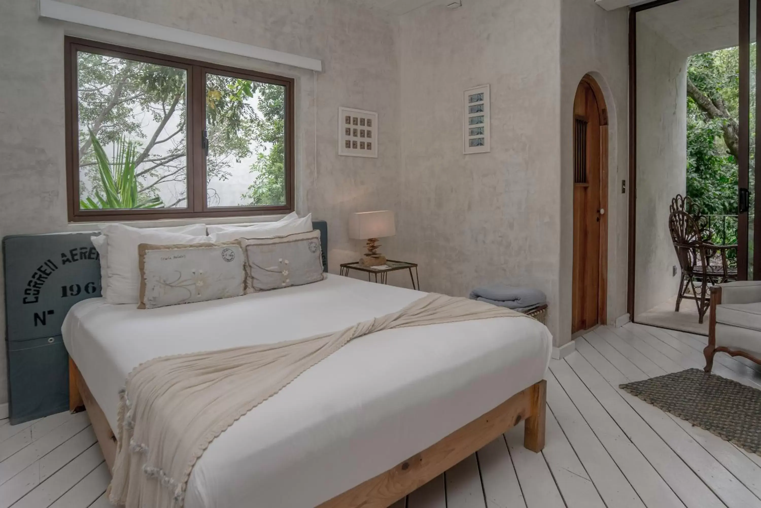 Bedroom, Bed in Hotel La Semilla a Member of Design Hotels Bedroom, Bed in Hotel La Semilla a Member of Design Hotels