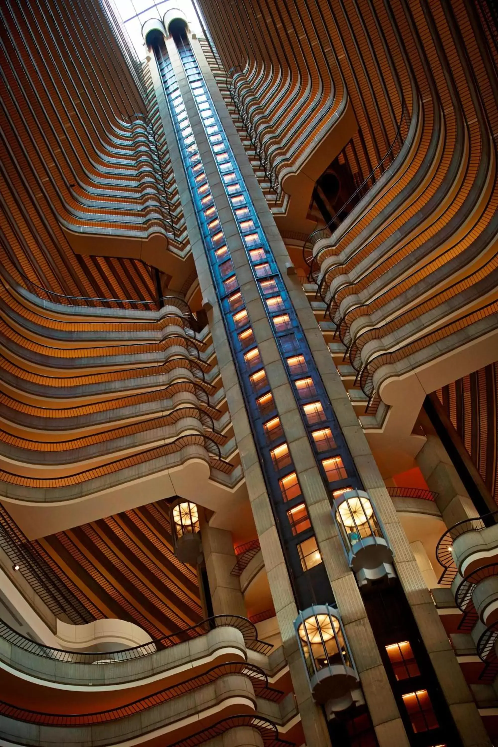 Property building in Atlanta Marriott Marquis