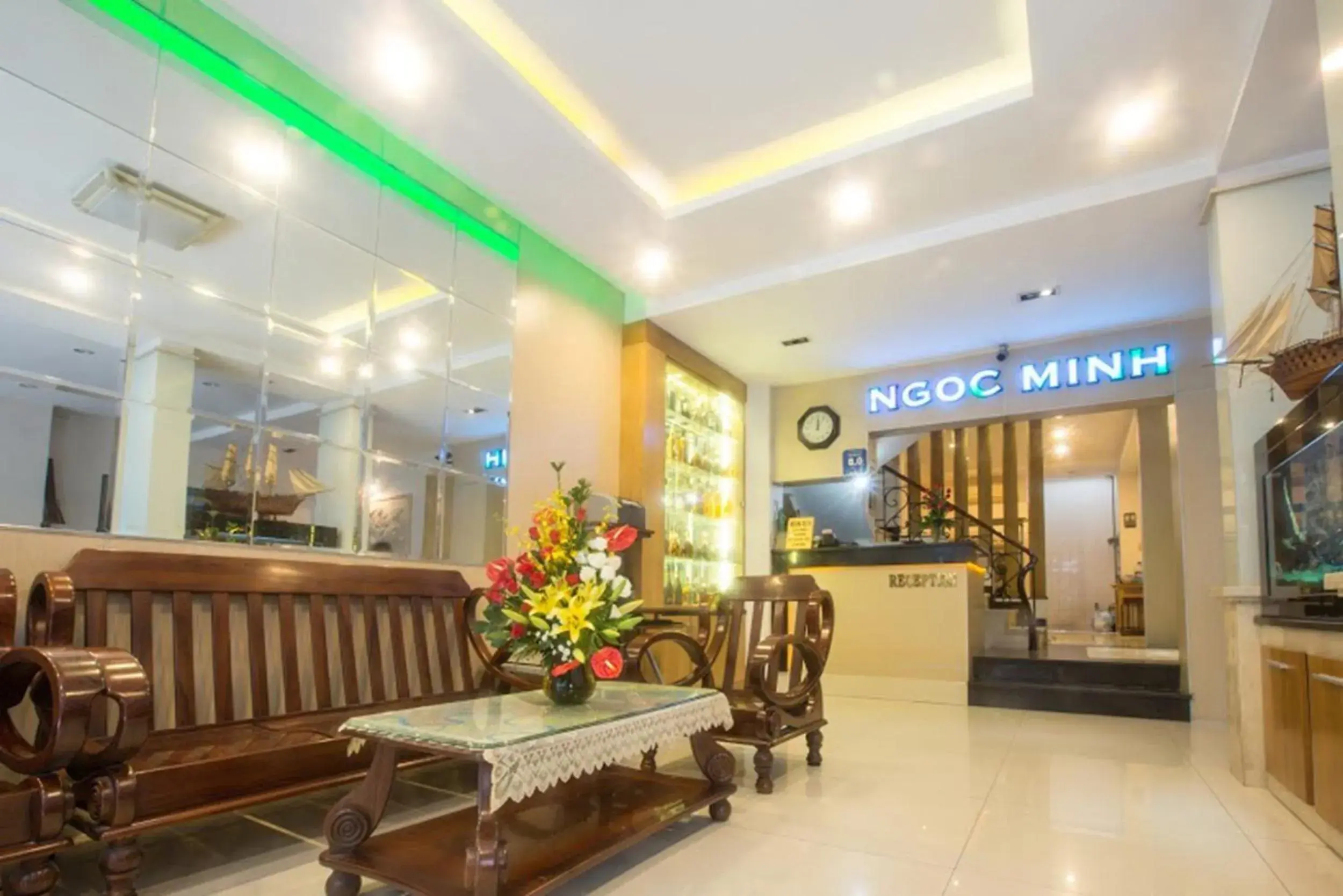 Lobby or reception, Lobby/Reception in Ngoc Minh Hotel