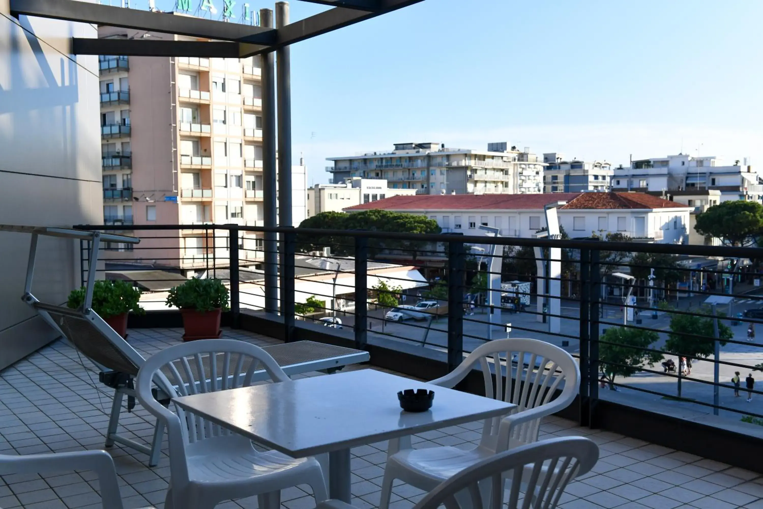 Balcony/Terrace in Hotel Eden