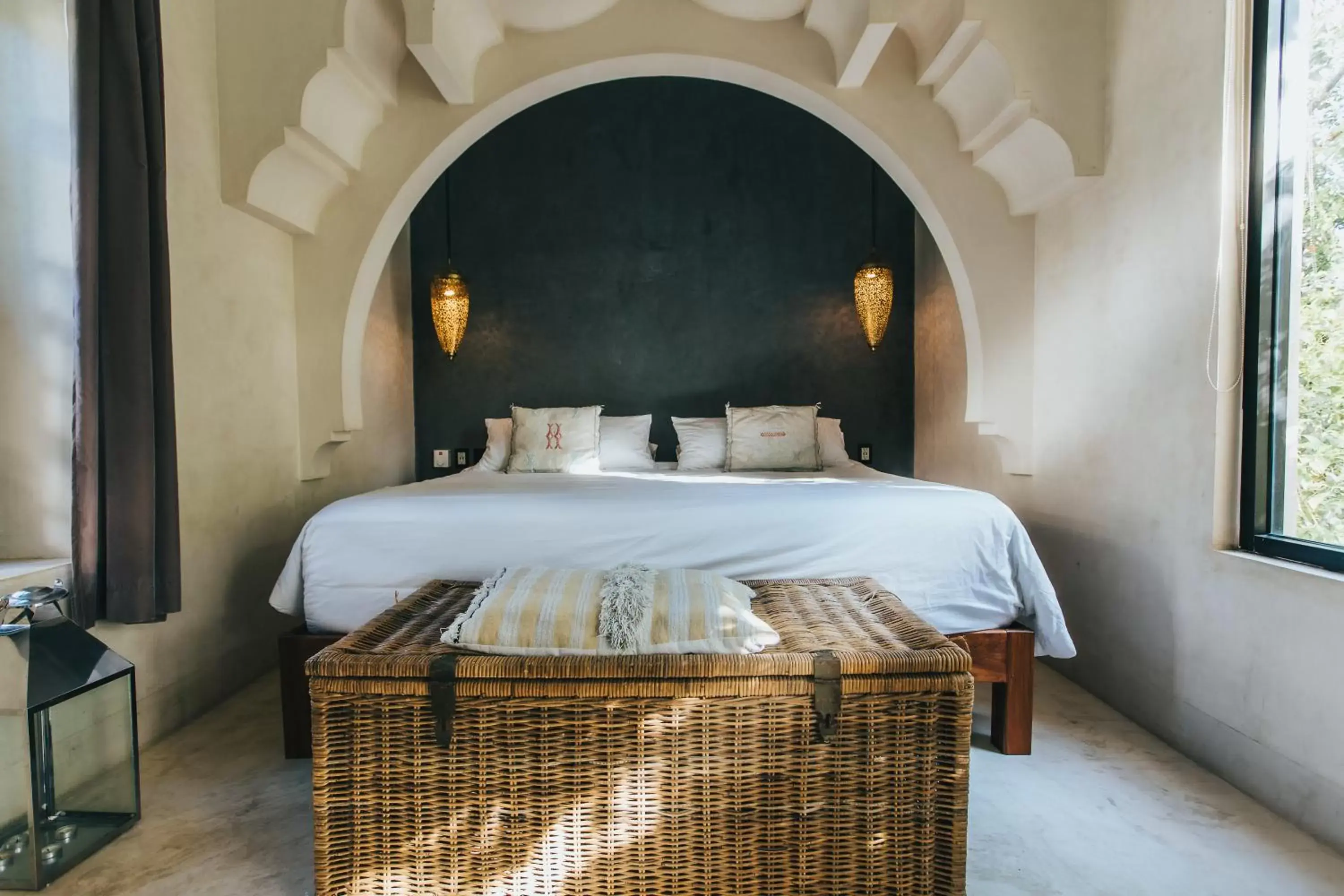 Bed in Ambre & Epices Jungle Hotel & Spa