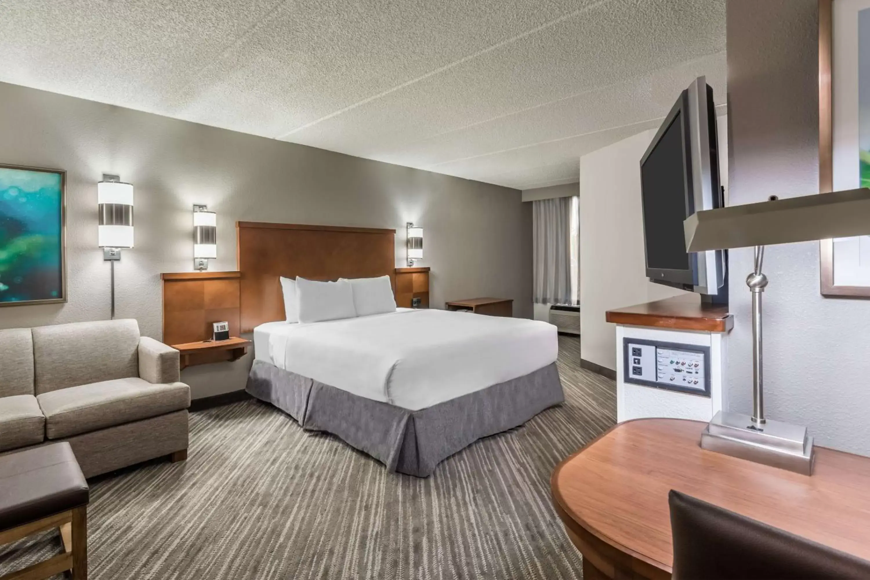 Photo of the whole room, Bed in Hyatt Place Atlanta Duluth Johns Creek