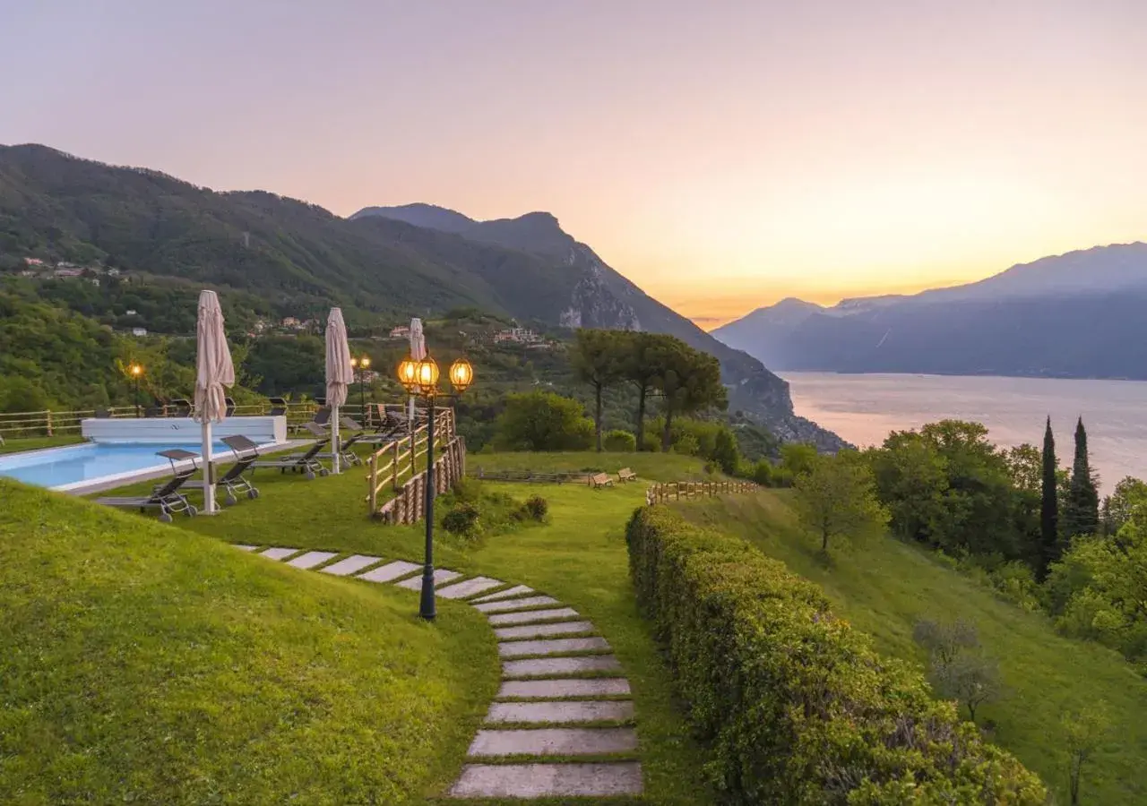 Garden view in Boutique Hotel Villa Sostaga