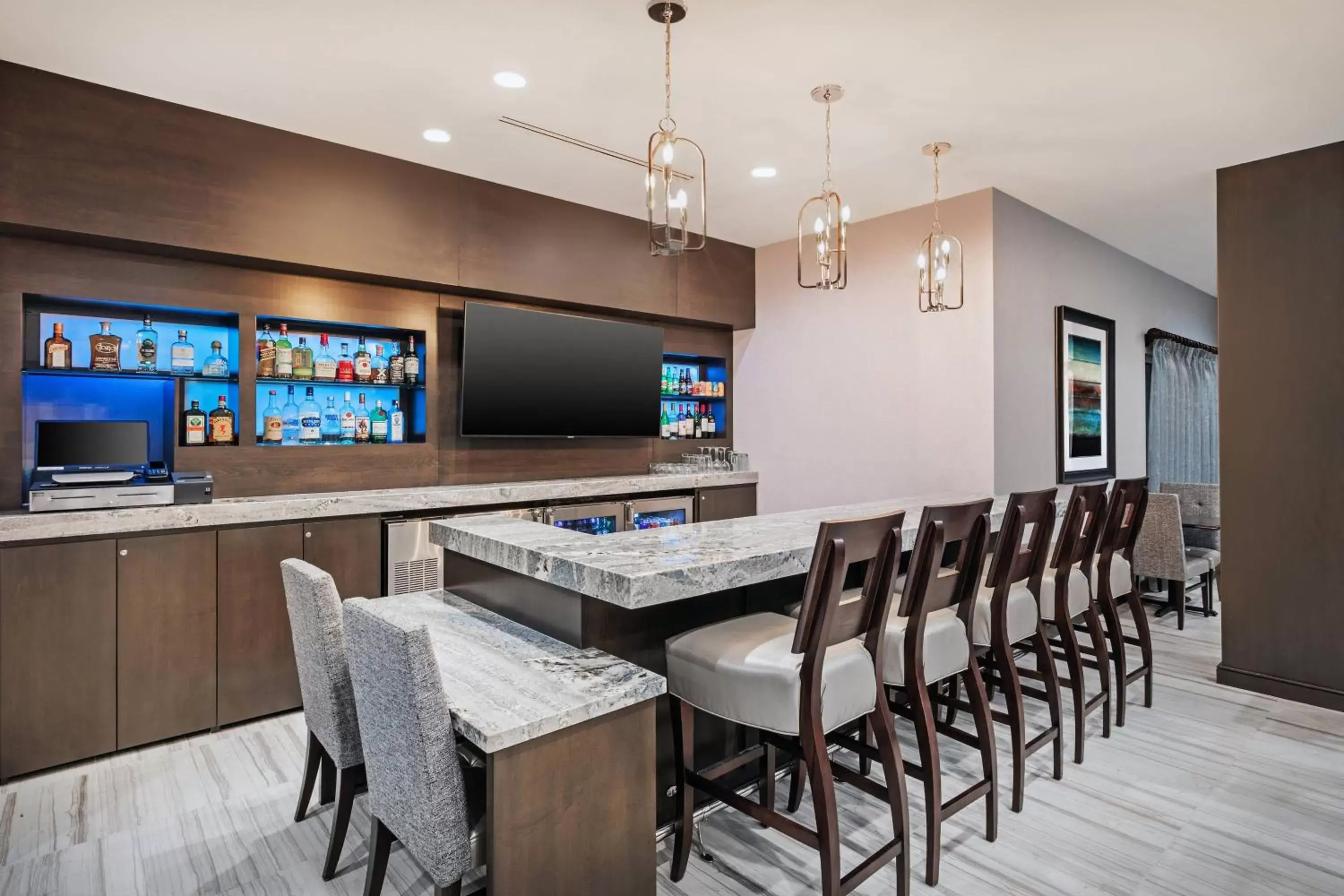Lobby or reception, TV/Entertainment Center in TownePlace Suites by Marriott Austin Northwest The Domain Area