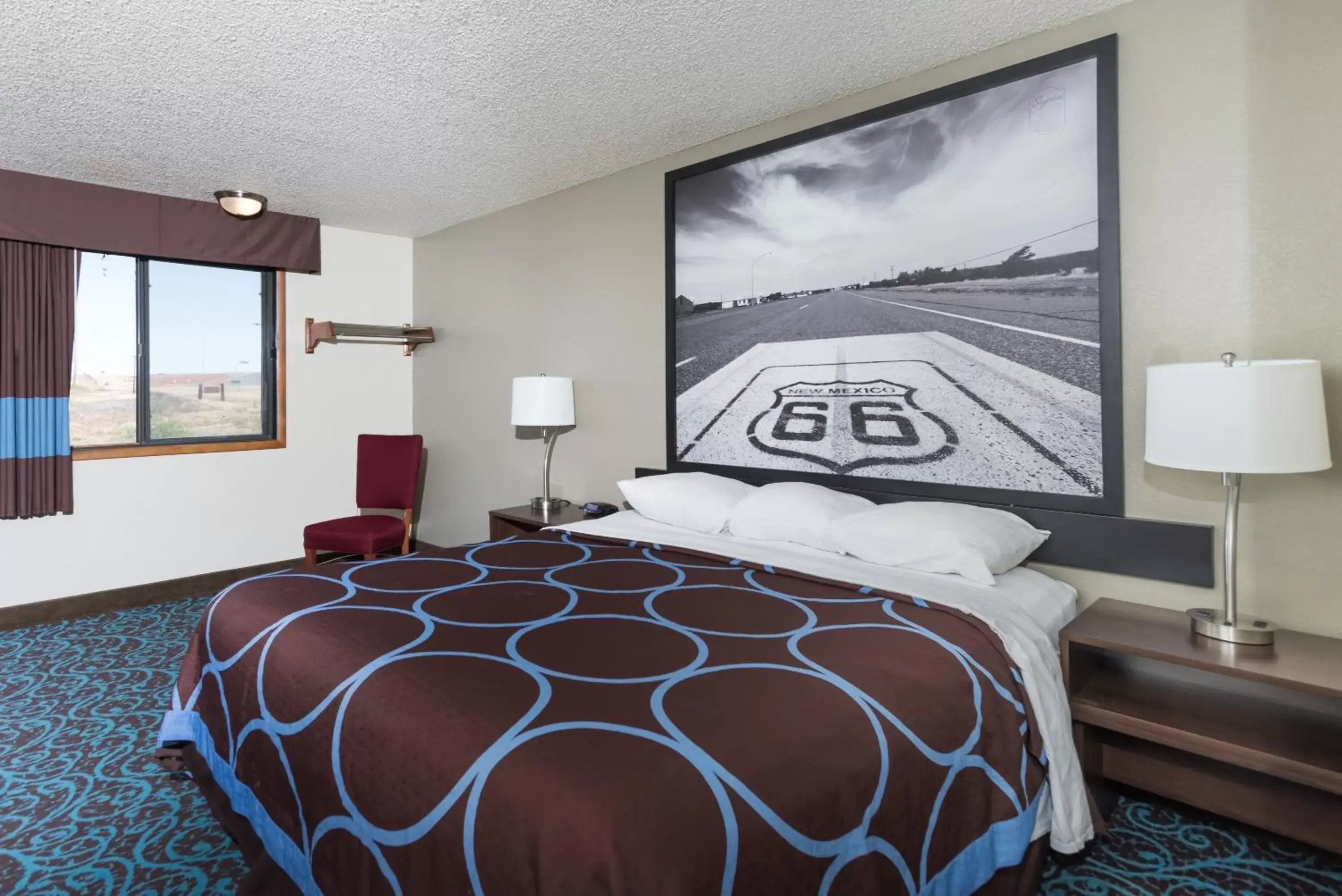 Bed in Super 8 by Wyndham Tucumcari