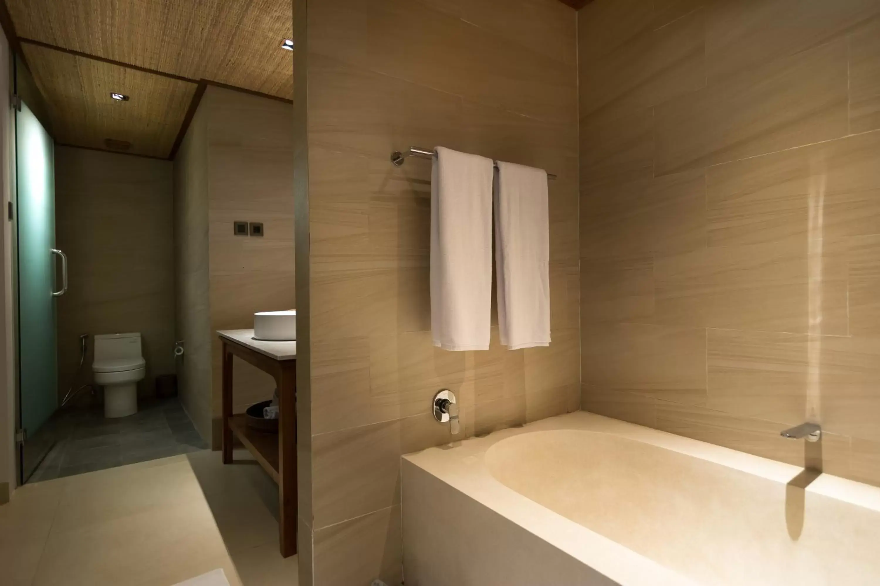 Bathroom in Ulun Ubud Resort - CHSE Certified Bathroom in Ulun Ubud Resort - CHSE Certified