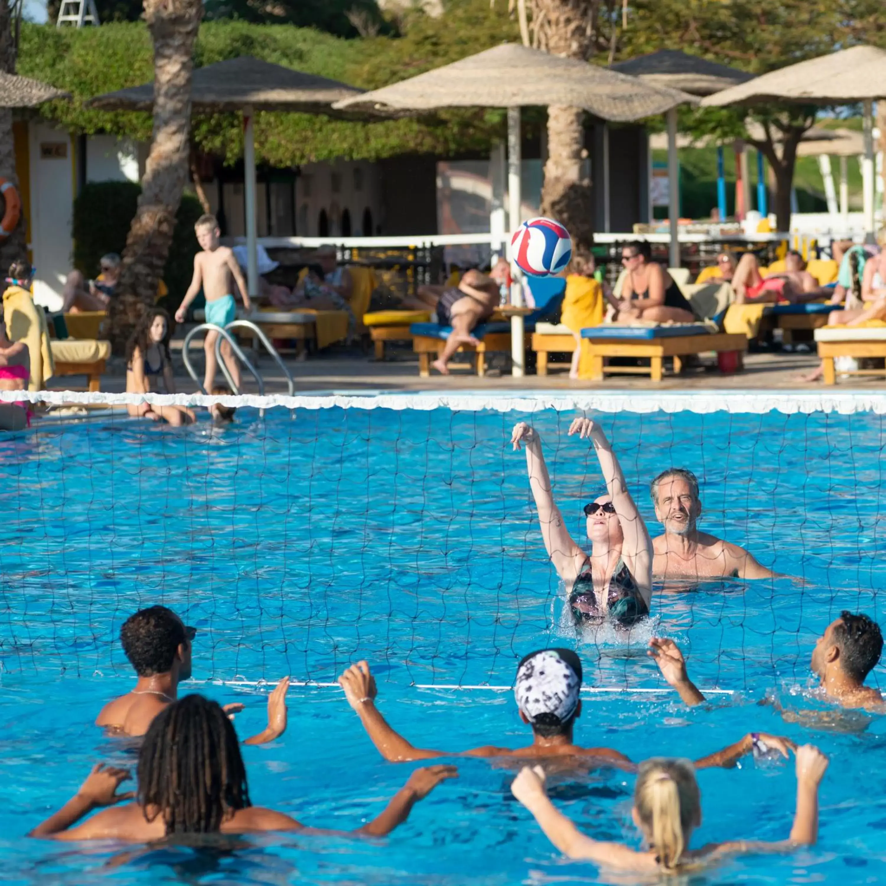 People, Swimming Pool in The Three Corners Sunny Beach Resort