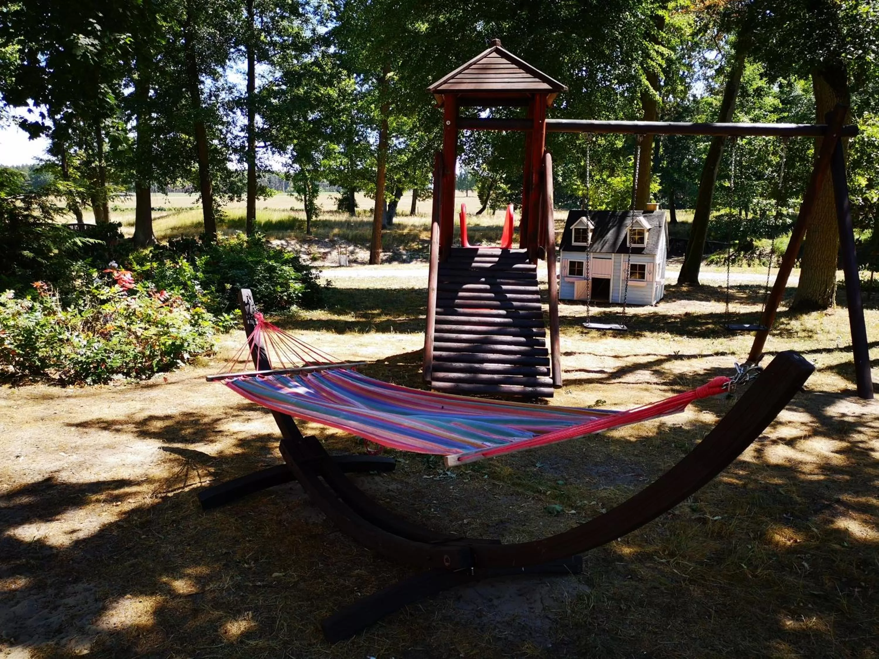 Children play ground in Pałac Wiejce