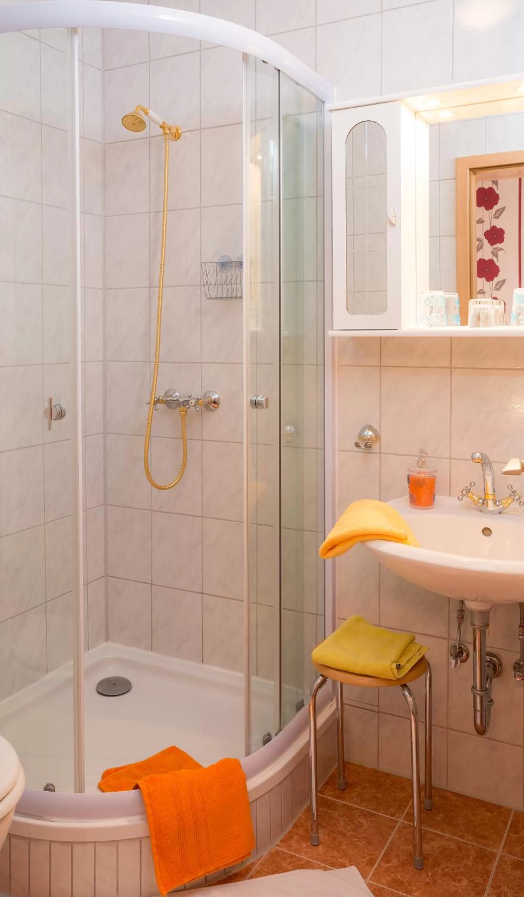 Bathroom in Hotel Restaurant Rehberg