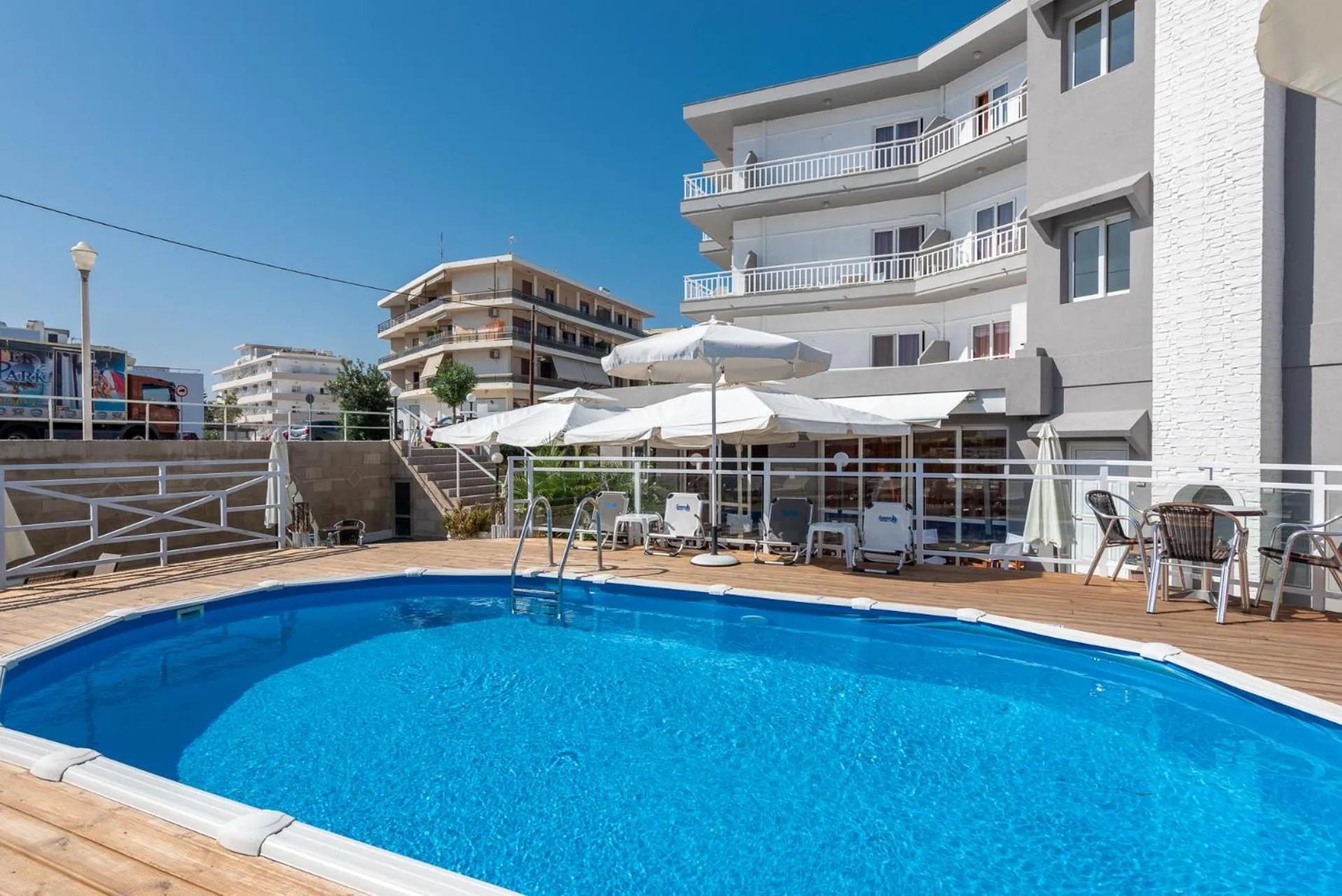 Property building in Marine Congo Hotel