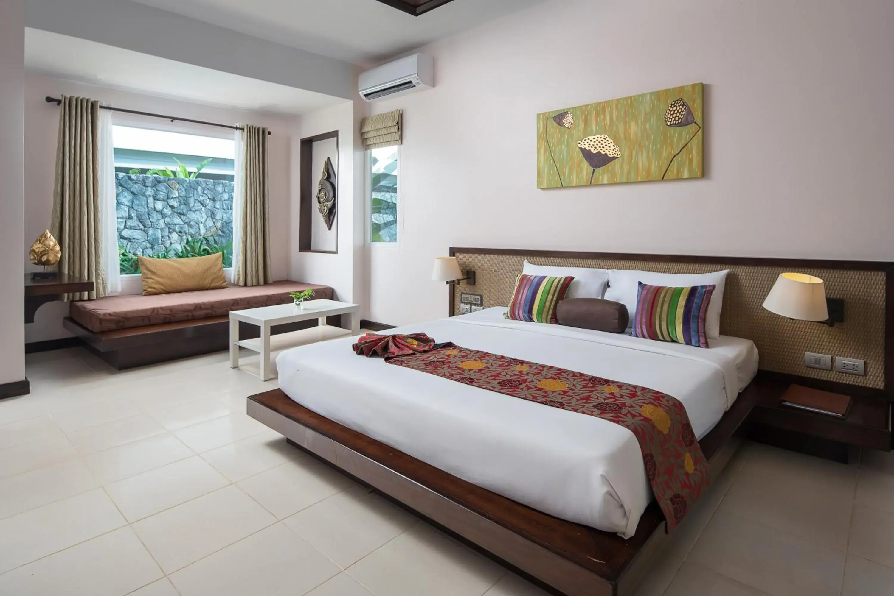 Bedroom, Bed in Anyavee Tubkaek Beach Resort- SHA Plus